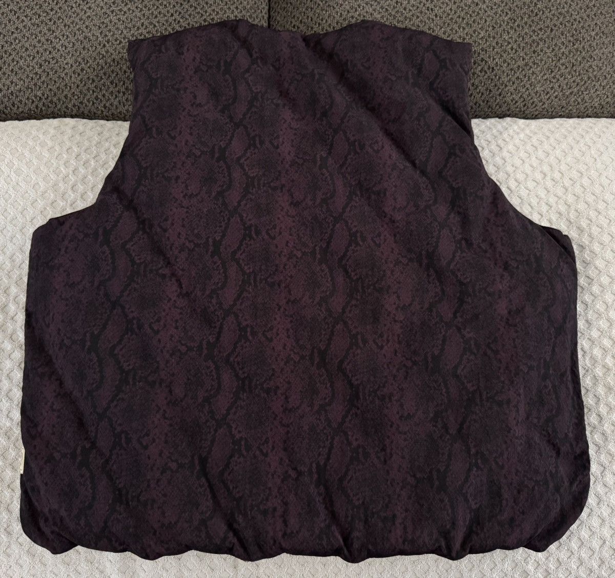 Stussy Stussy Python Reversible Diamond Quilted Puffer Vest XXL Size US XXL / EU 58 / 5 - 6 Thumbnail