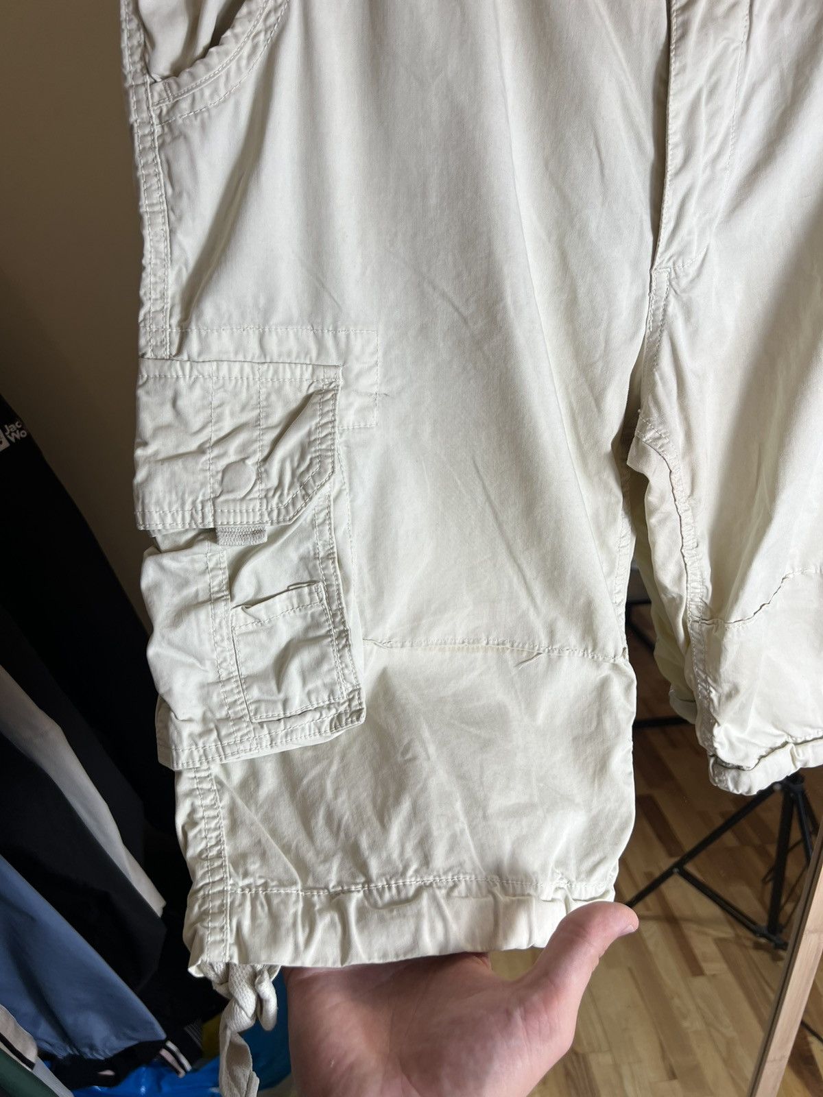 Alpha Industries Y2K Alpha Industries Military Cargo Shorts — Beige Utility Size US 36 / EU 52 - 5 Thumbnail