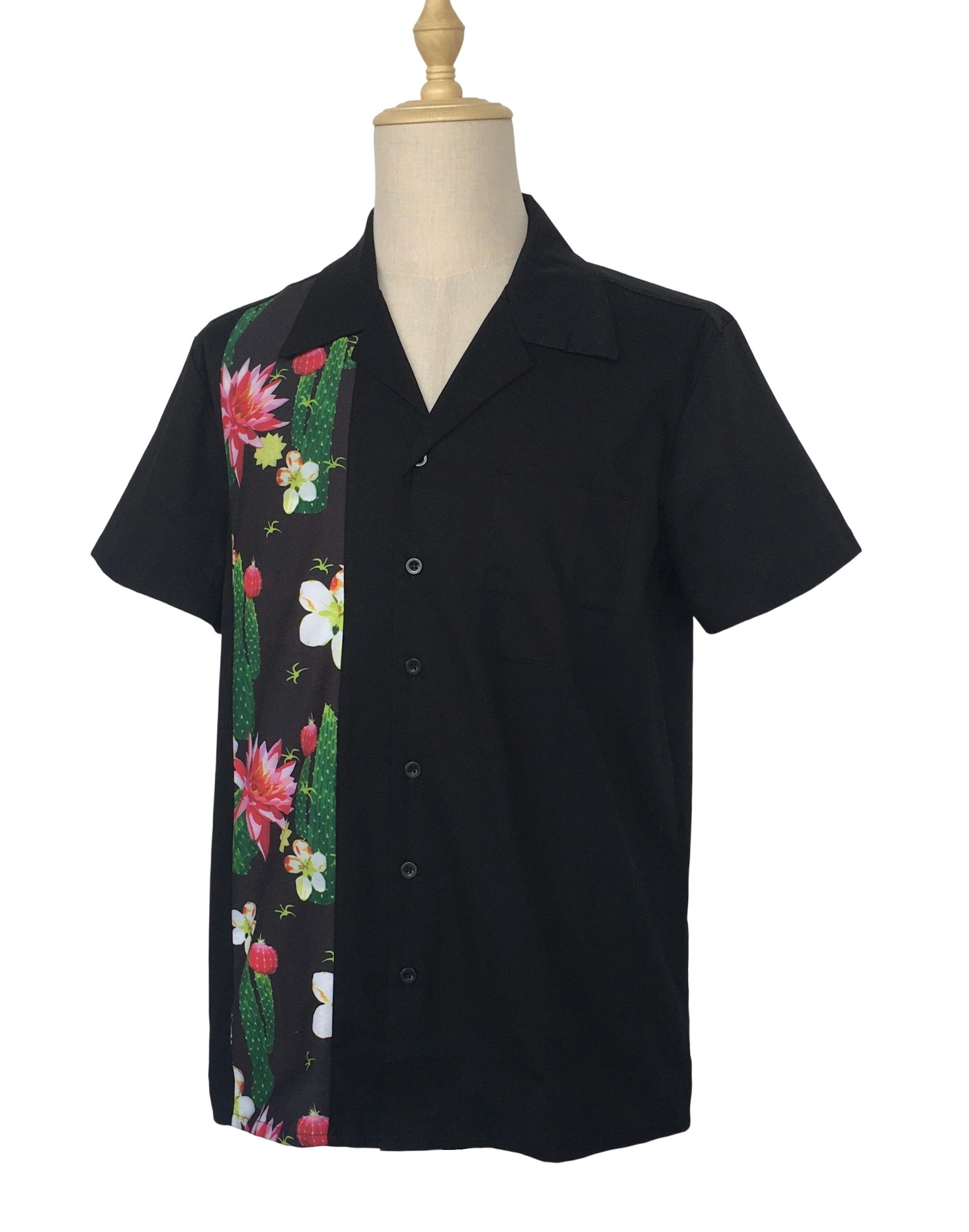 Other Fashion Men's Casual Shirts Short Sleeve Cactus Flora Size US XXL / EU 58 / 5 - 2 Thumbnail