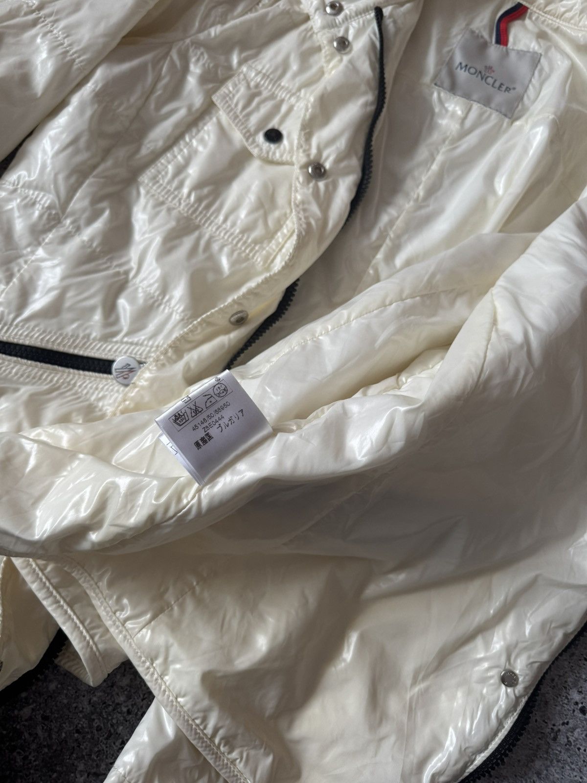 Moncler Moncler Jacket Lampo Classic Tissu Stoff Tessuto Venan Italy Size S / US 4 / IT 40 - 16 Thumbnail