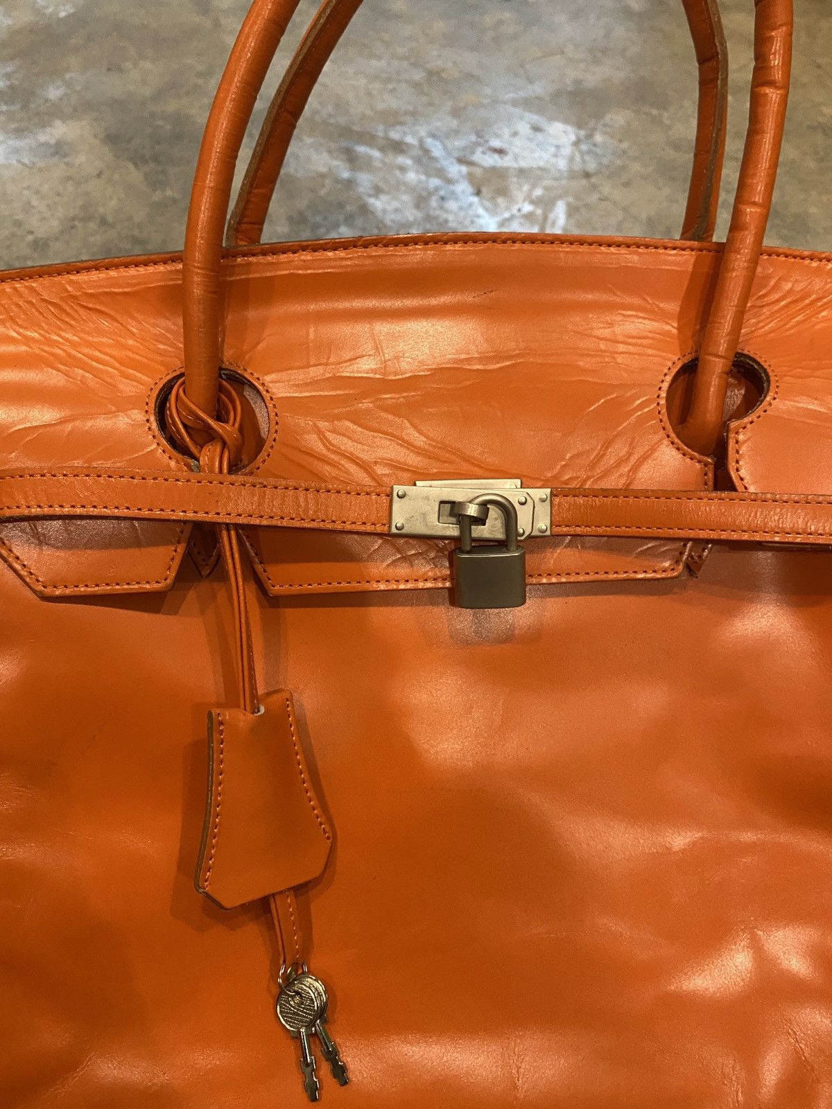 Christian Lacroix Vintage Christian Lacroix Birkin Bag Not Hermes Size ONE SIZE - 5 Thumbnail