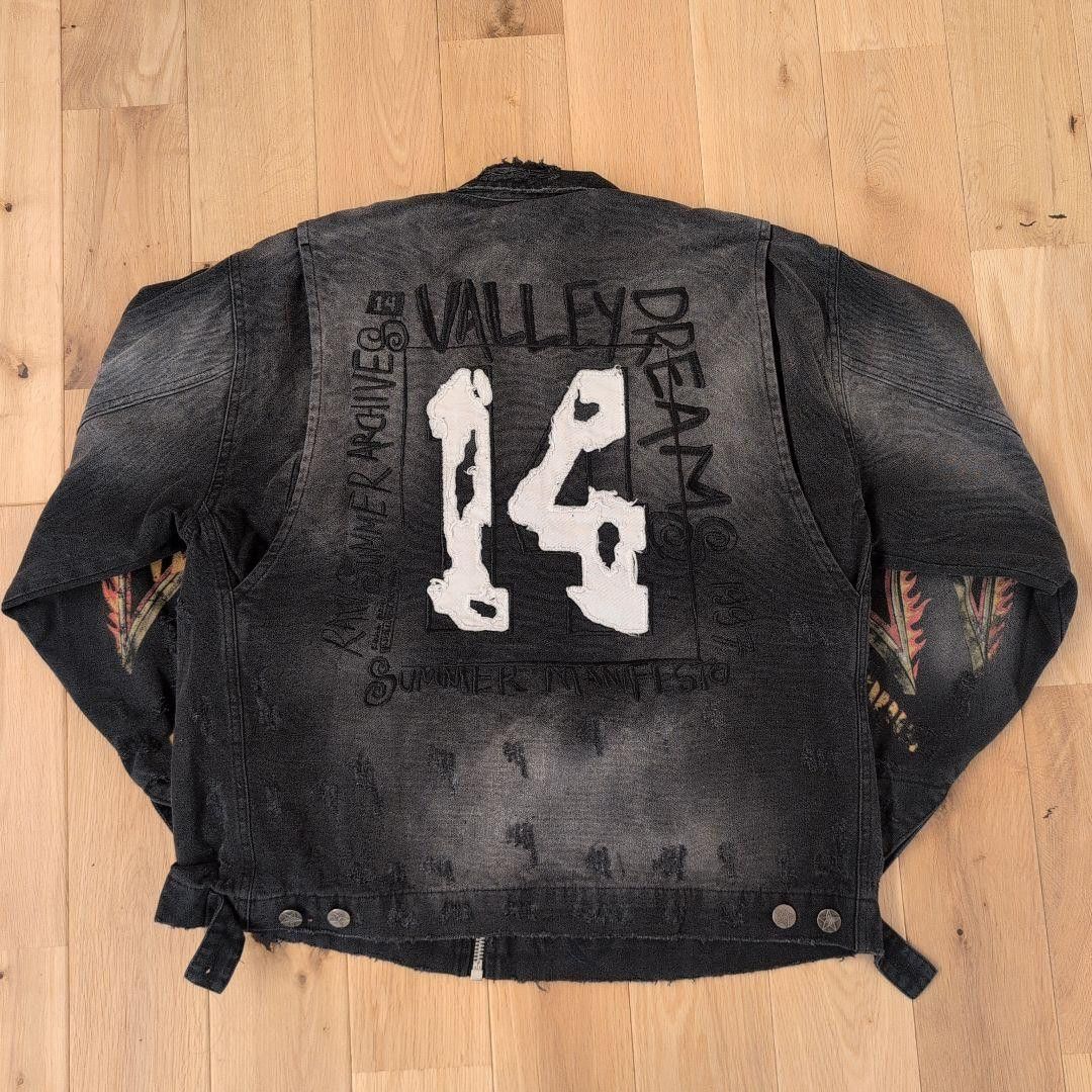 Vale VALE FOREVER Destruction Work Jacket Black L New Size US L / EU 52-54 / 3 - 15 Thumbnail