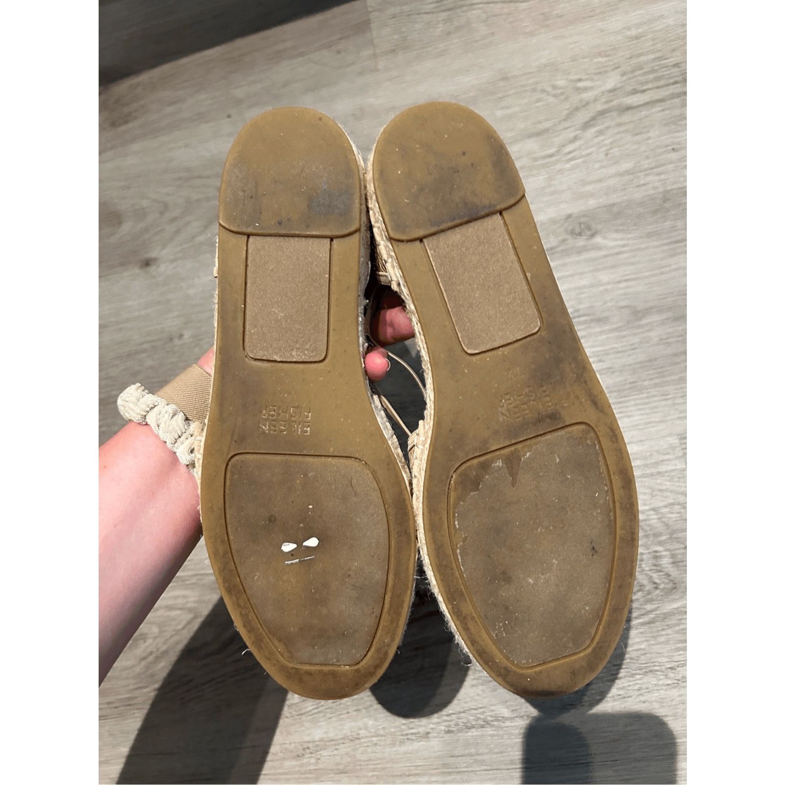 Eileen Fisher Eileen Fisher Lee Espadrille Flat Natural Tan, Sz 7.5, $155 Size US 7.5 / IT 37.5 - 7 Thumbnail