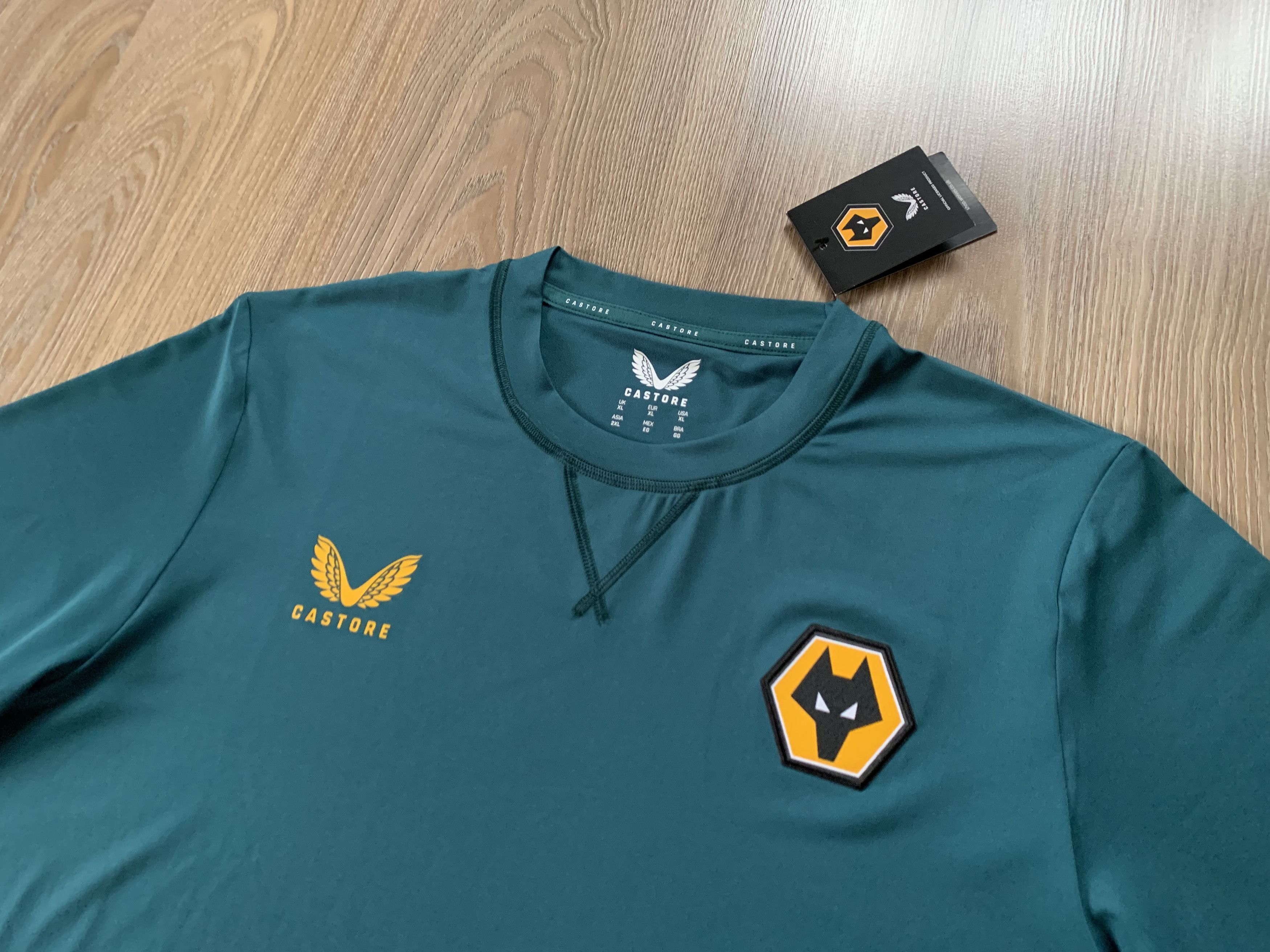 Castore Castore Wolves FC Soccer Jersey Size US XL / EU 56 / 4 - 4 Thumbnail