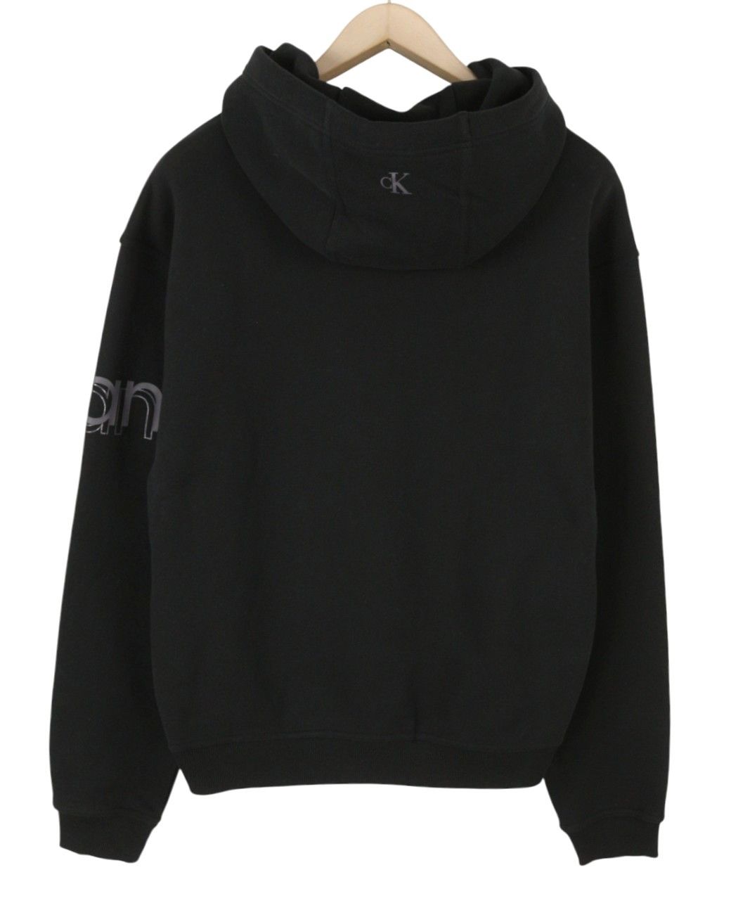 Calvin Klein S Black Oversized Kangaroo Pullover Hoodie 87450 Size US S / EU 44-46 / 1 - 2 Thumbnail