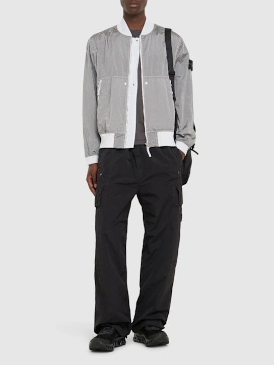 Stone Island o1lsvrm0425 Nylon Metal Watro bomber in Pearl Grey Size US M / EU 48-50 / 2 - 3 Thumbnail