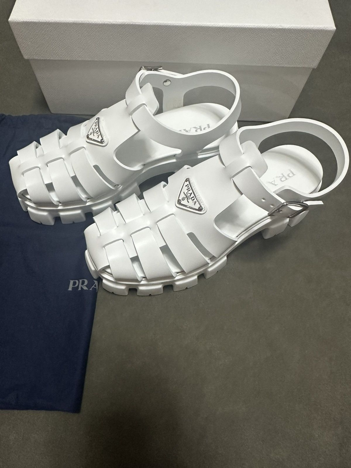 Prada Prada sandal Size US 9 / EU 42 - 3 Thumbnail