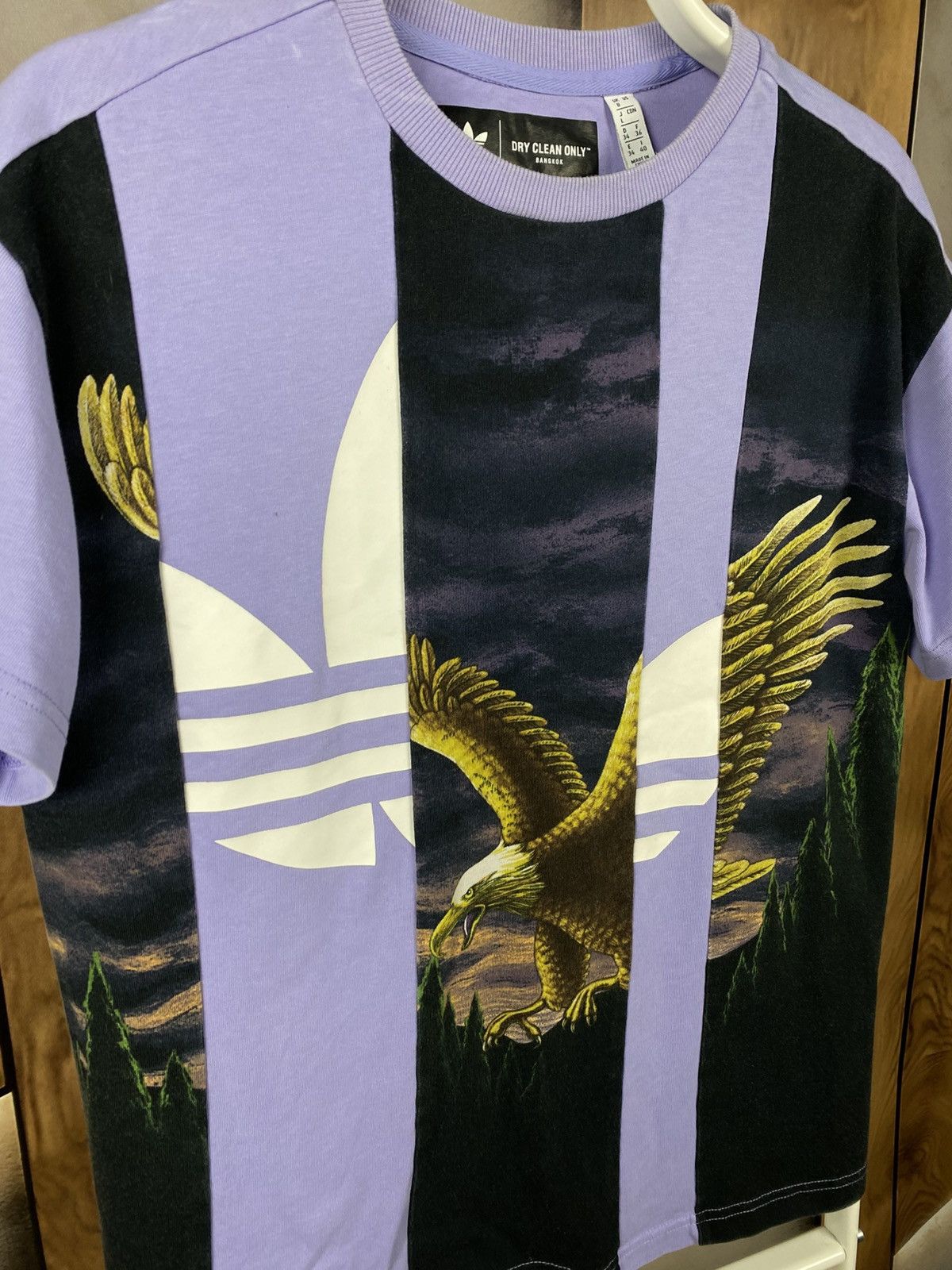 Adidas 🦅T-Shirt Adidas Dry Clean Only Bangkok Eagle Art Tee🦅 Size L / US 10 / IT 46 - 2 Thumbnail