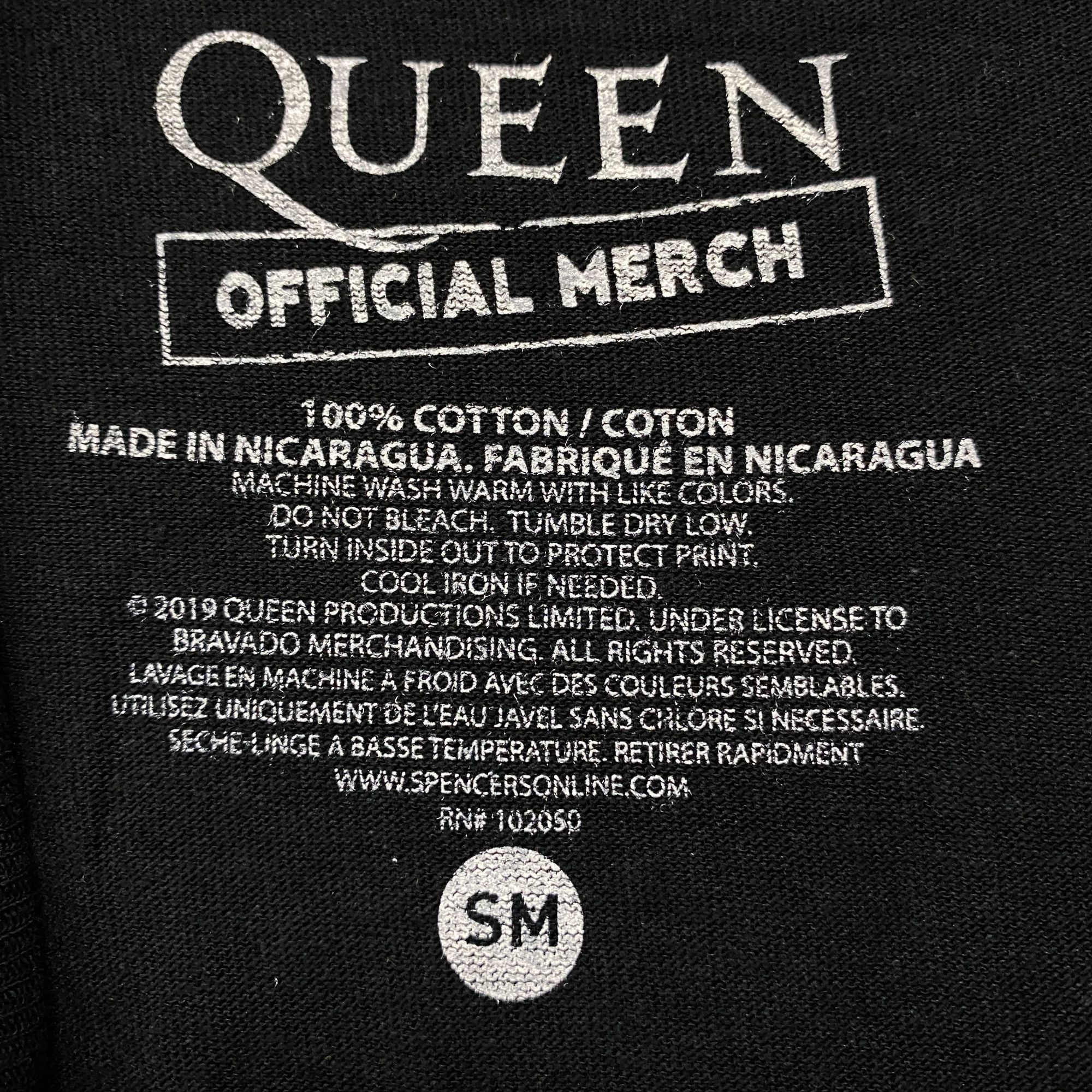 Band Tees Queen Freddie Mercury Logo Rock Tshirt size Small Size US S / EU 44-46 / 1 - 4 Thumbnail