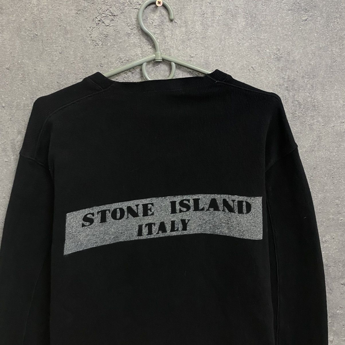 Stone Island Vintage Stone Island Italy Big Logo Crewneck Sweatshirt Size US M / EU 48-50 / 2 - 4 Thumbnail
