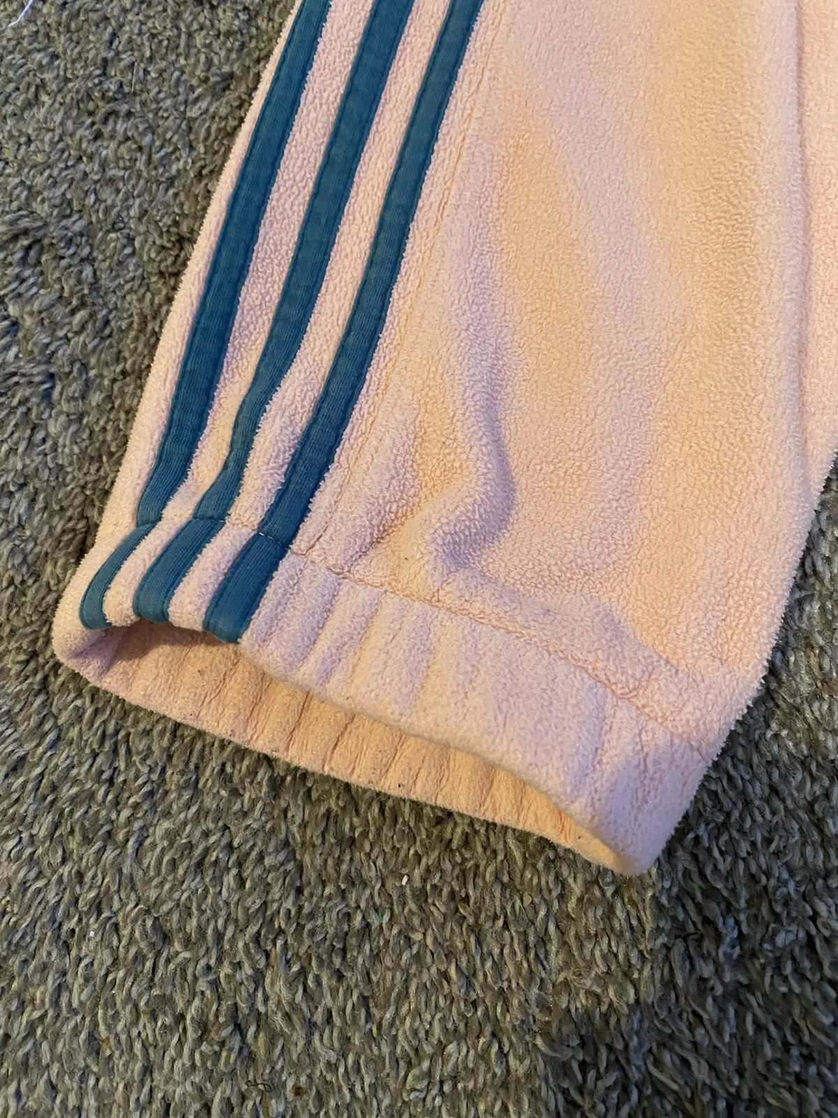 Adidas Adidas Originals Retro Fleece Sweatpants Size L Pink/Green Size US 34 / EU 50 - 3 Thumbnail