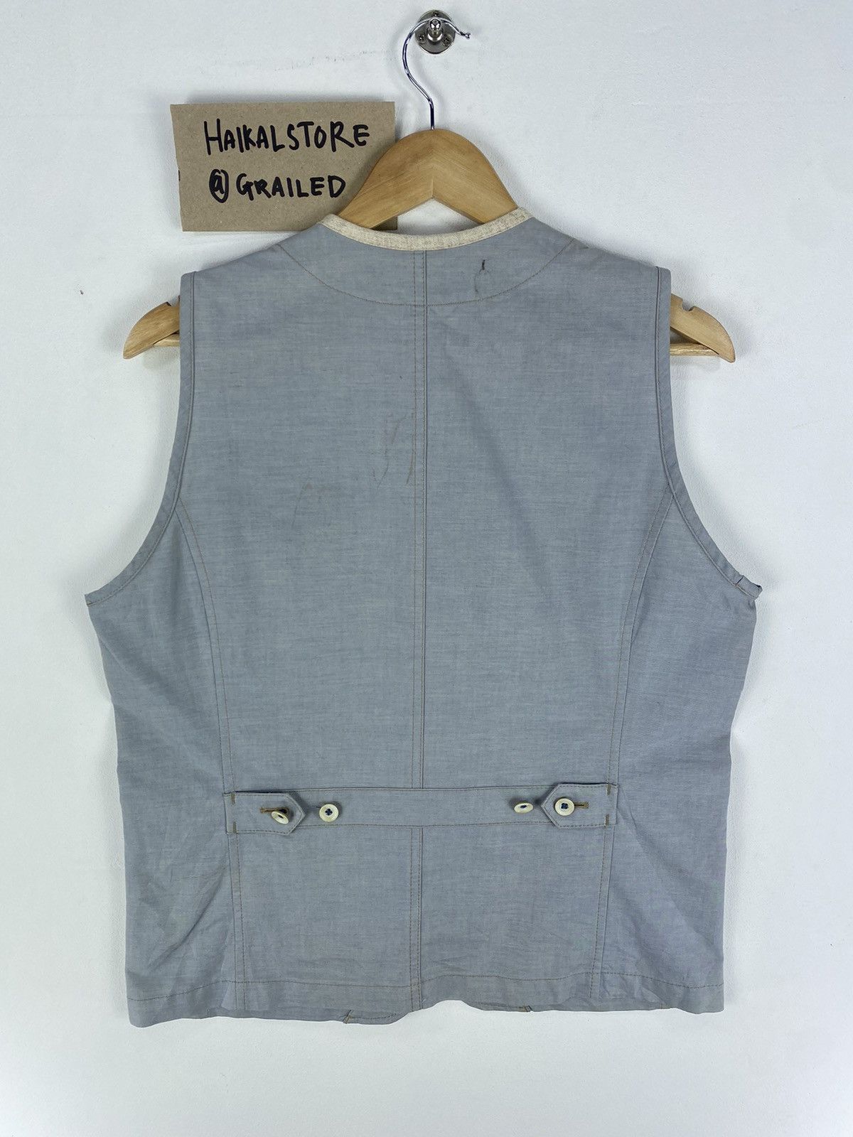 Japanese Brand Vintage Crocodile Utility Tactikal Vest Size US S / EU 44-46 / 1 - 3 Thumbnail
