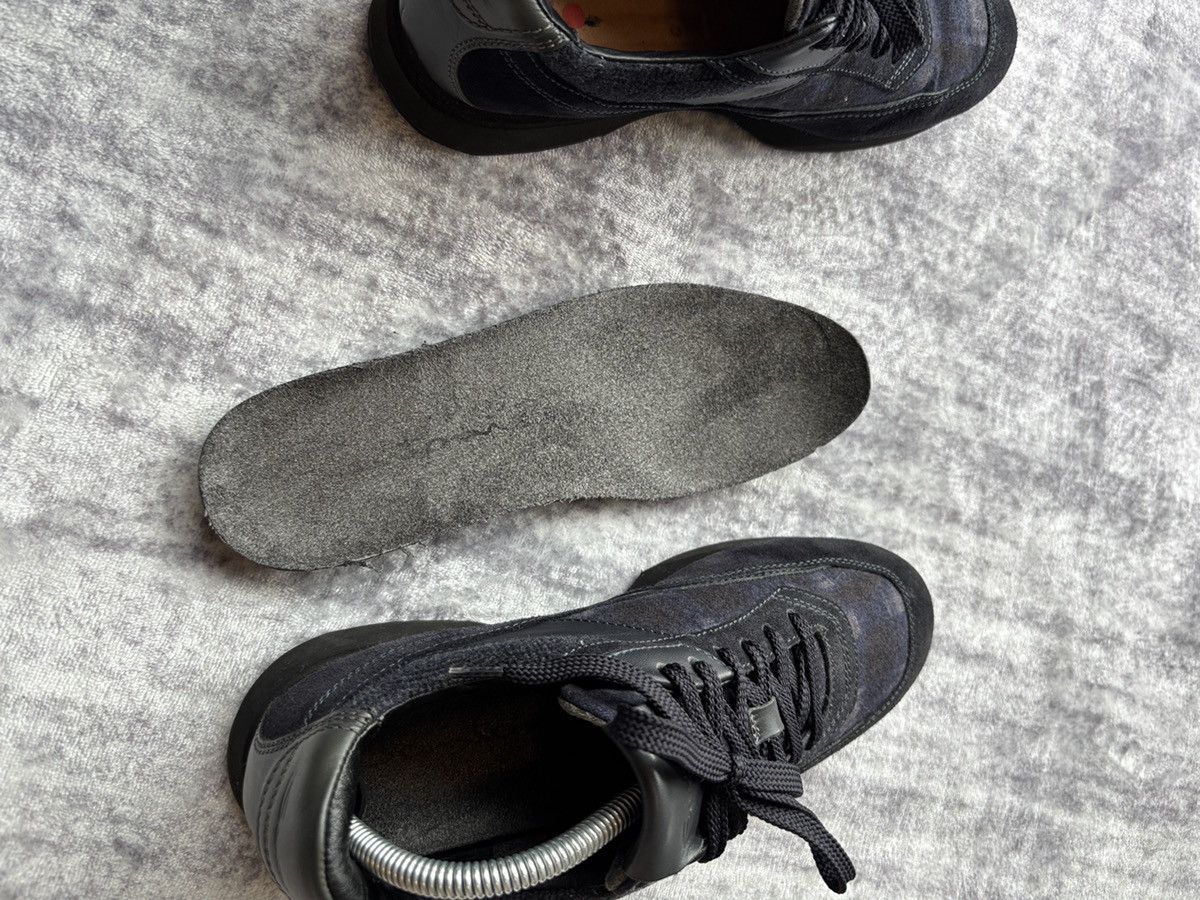 Santoni Santoni Low-Top Sneakers Combined Suede Leather Size US 8.5 / EU 41-42 - 9 Thumbnail