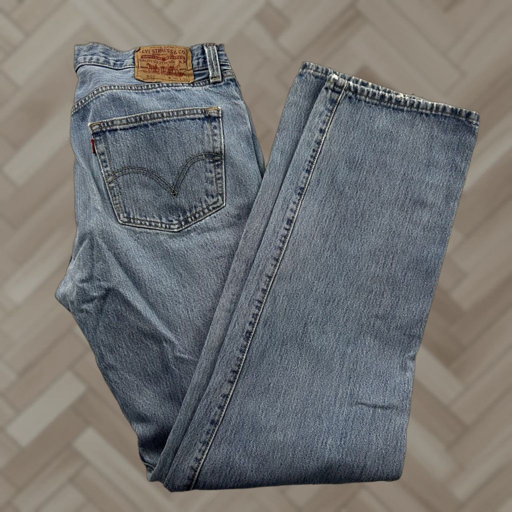 Levi's VTG Levi's 501 Original Fit Jeans Mens 36x36 Blue Denim Straight Mid Wash Denim Blue 501 Original Fit Mens Jeans Size US 36 / EU 52 - 1 Thumbnail