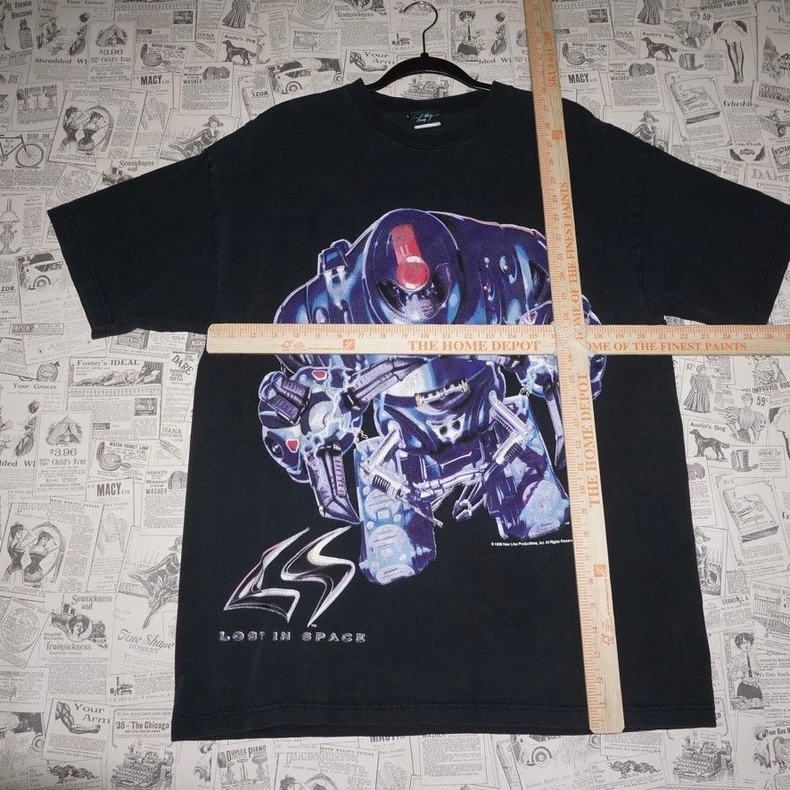 Vintage XL - Vintage Y2K lost in space 90s movie promo robot t-shirt Size US XL / EU 56 / 4 - 4 Thumbnail