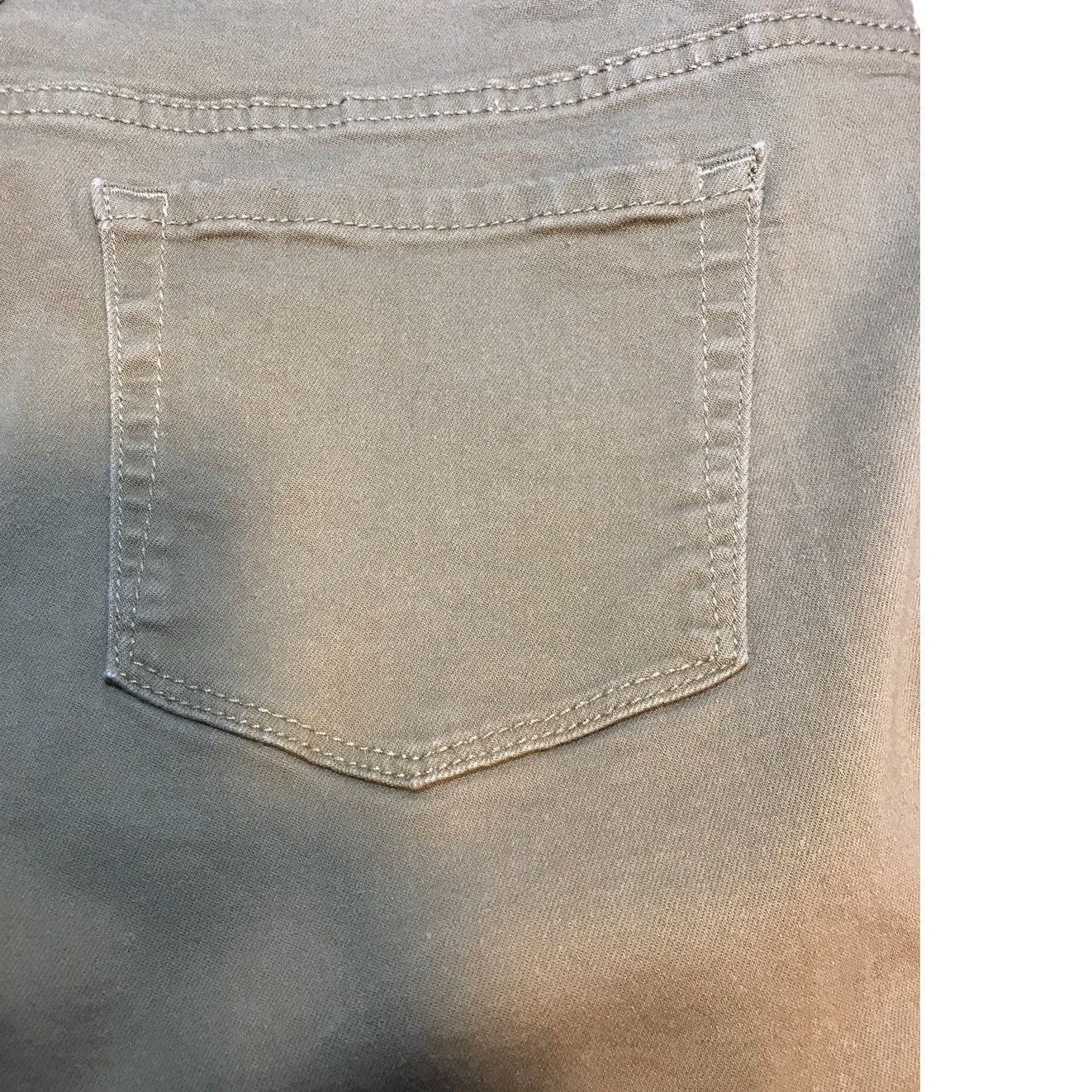 Other Isabel Maternity Skinny Tan Denim Tapered Jeans 12 Size 34" / US 12 / IT 48 - 8 Thumbnail