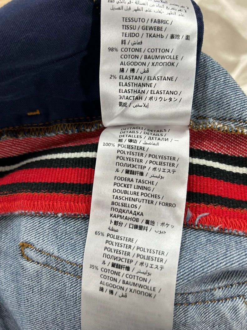 Alexander McQueen Alexander Mcqueen Kun blue jeans side striped webbing Size 25" / US 0 / IT 36 - 4 Thumbnail