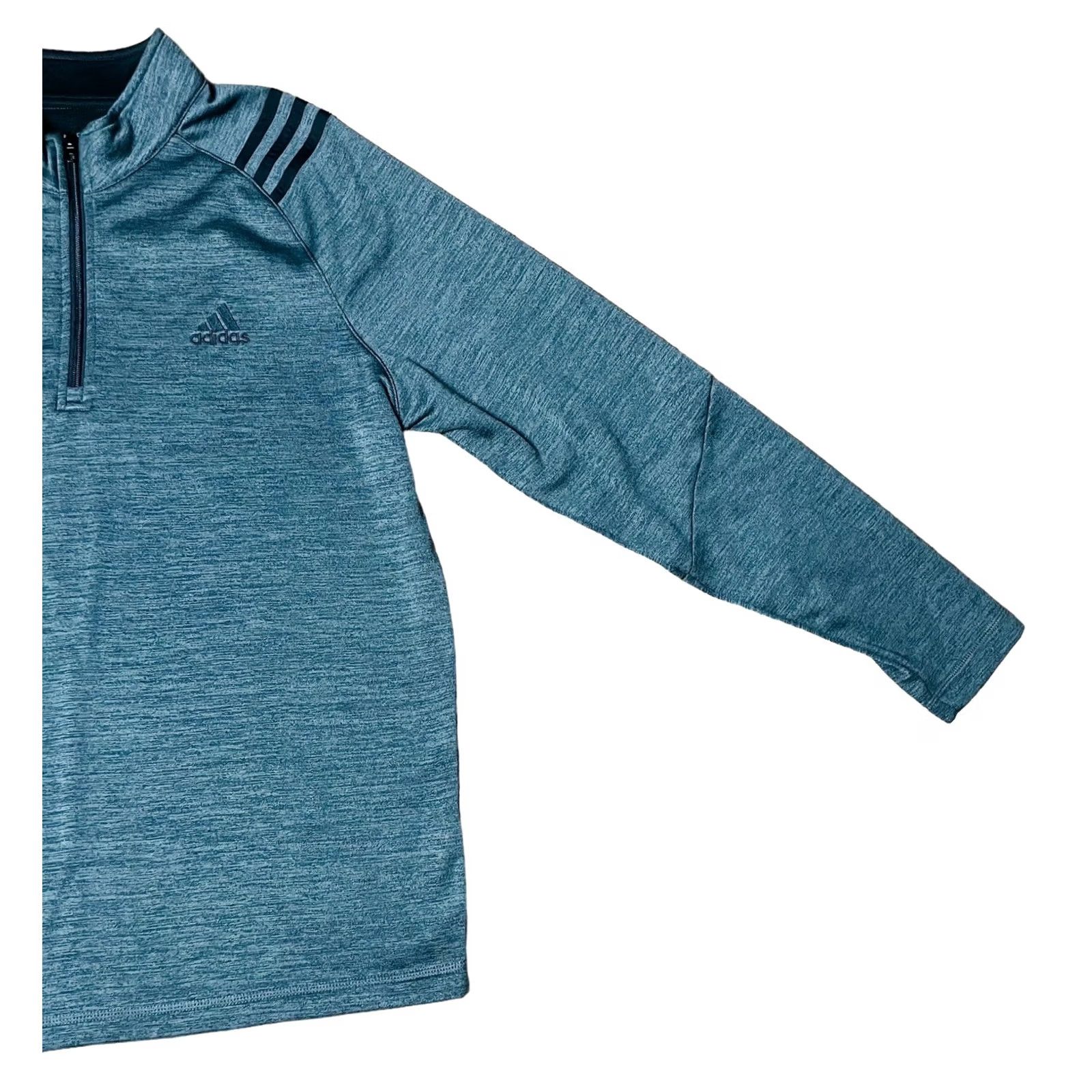 Adidas Adidas Golf 1/4 Zip Sweater Men Dark Gray Pullover Long Sleeve Sz Large Jacket Size US L / EU 52-54 / 3 - 3 Thumbnail