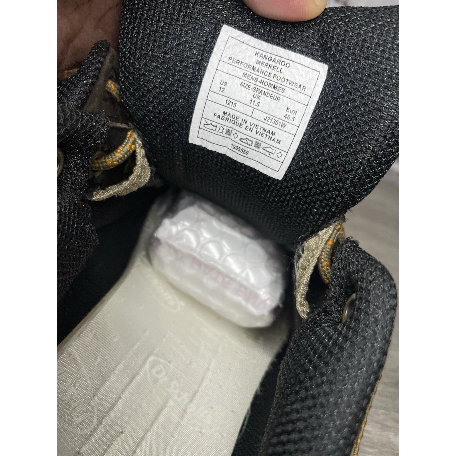 Merrell Merrell Kangaroo Performance Leather Trail Hiking Shoes Vibr Size US 12 / EU 45 - 9 Thumbnail