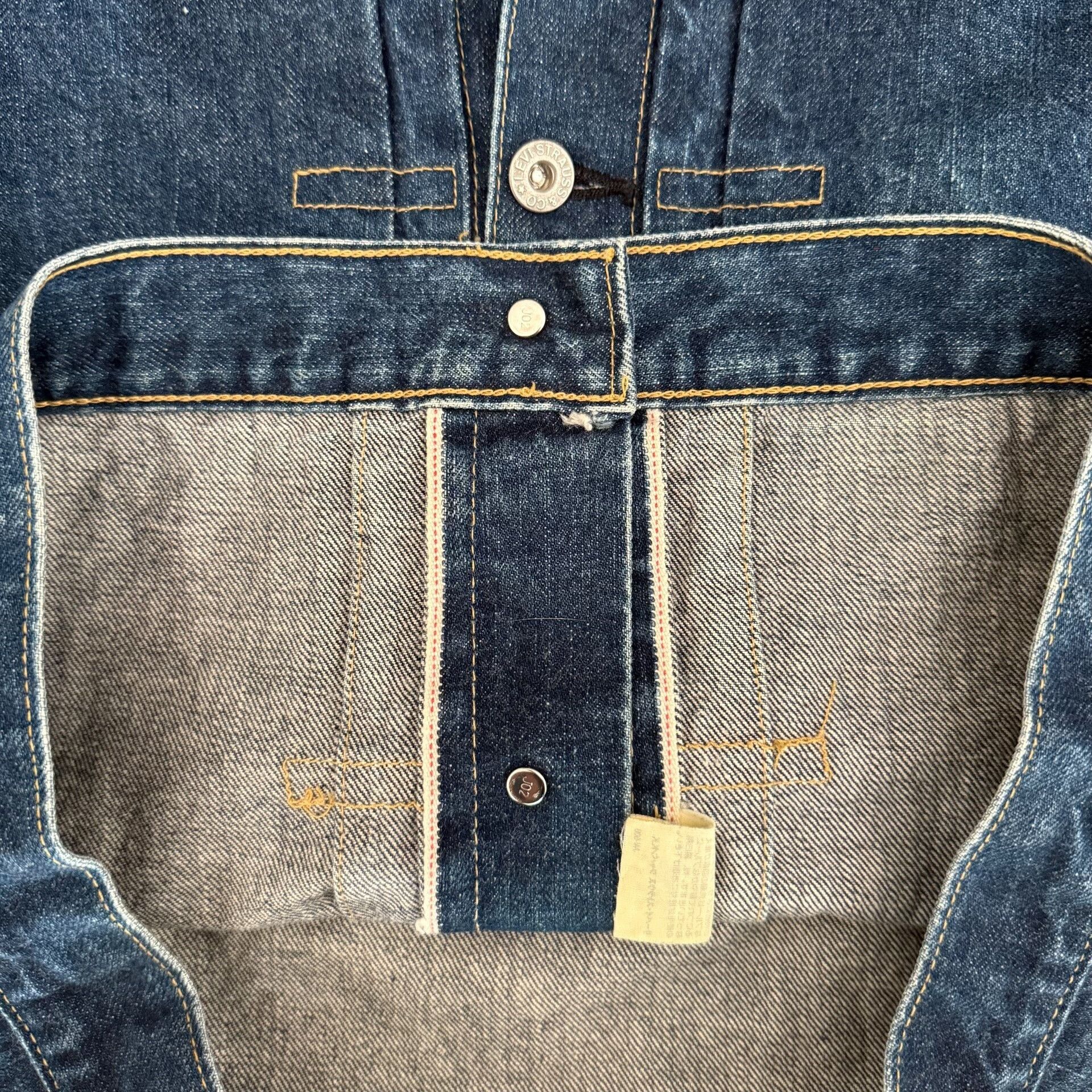 Levi's Vintage Clothing Levi's LVC 506XX J02 Denim Jacket Size US XXS / EU 40 - 6 Thumbnail