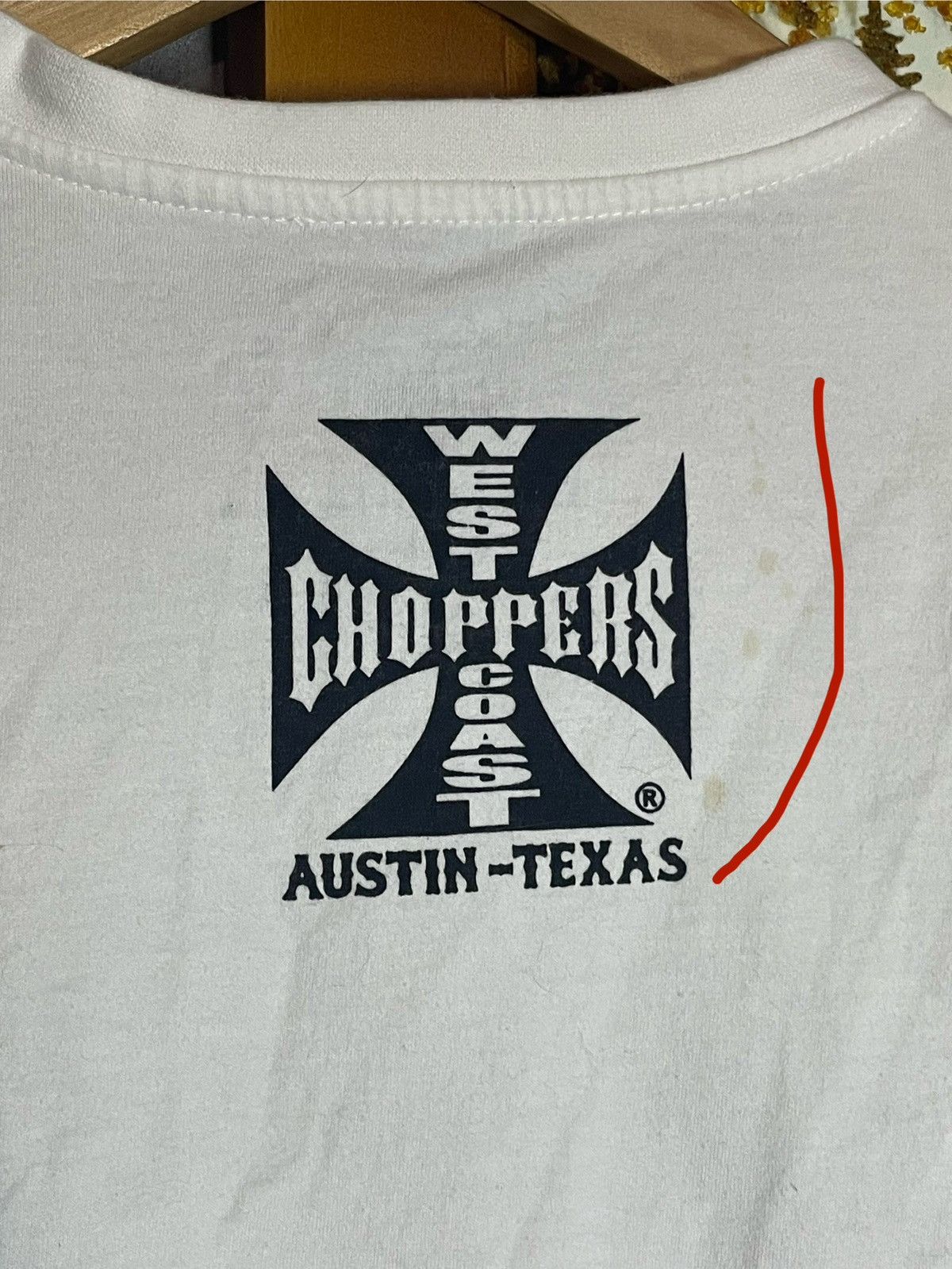 Vintage × West Coast Choppers West Coast Choppers Texas American Eagle Skull T-shirt Size US XL / EU 56 / 4 - 8 Thumbnail