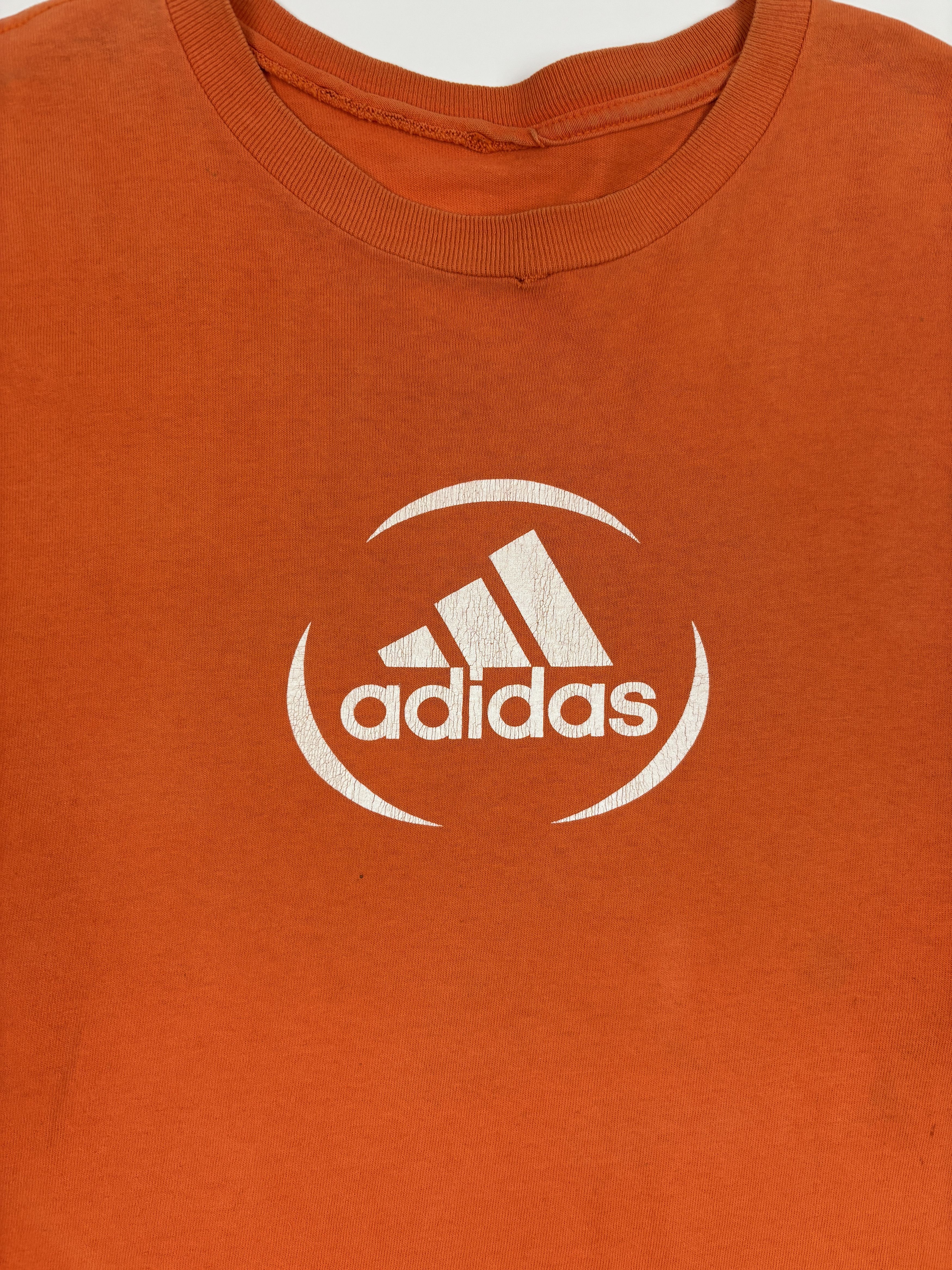 Nike Vintage Orange Adidas Longsleeve Y2K Size US XL / EU 56 / 4 - 4 Thumbnail