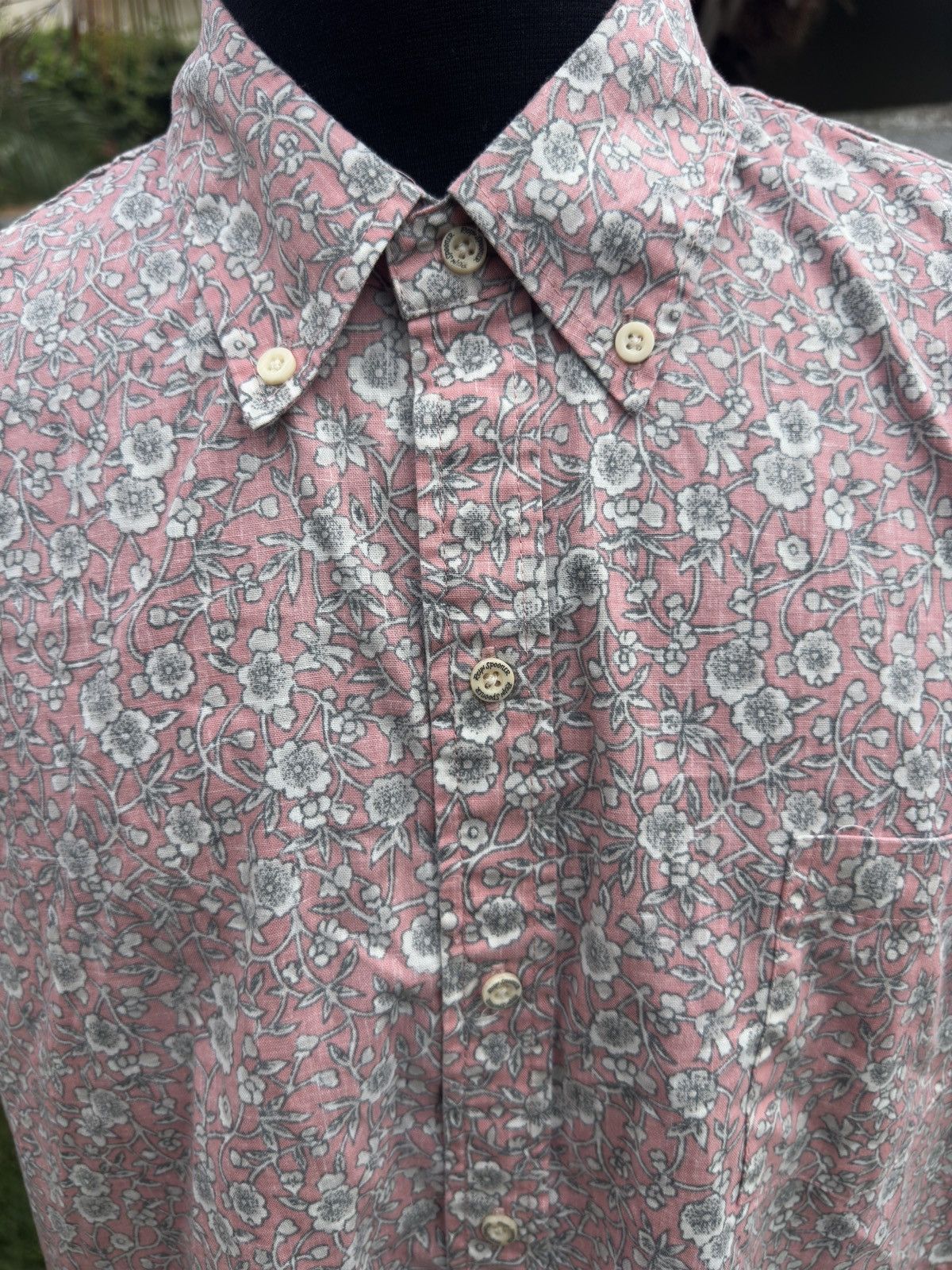 Reyn Spooner Reyn Spooner Classic Pink/White Hawaiian Floral Men's XL Size US XL / EU 56 / 4 - 3 Thumbnail