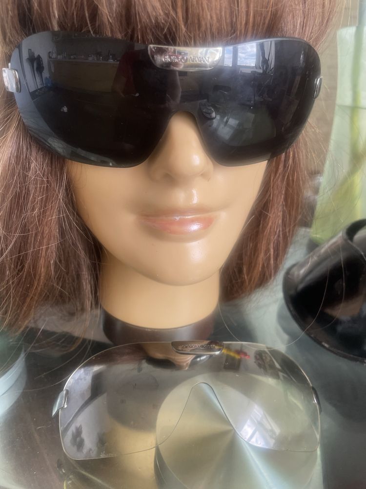 Giorgio Armani Giorgio Armani Vintage Magnetic Lens Sunglasses Size ONE SIZE - 6 Thumbnail