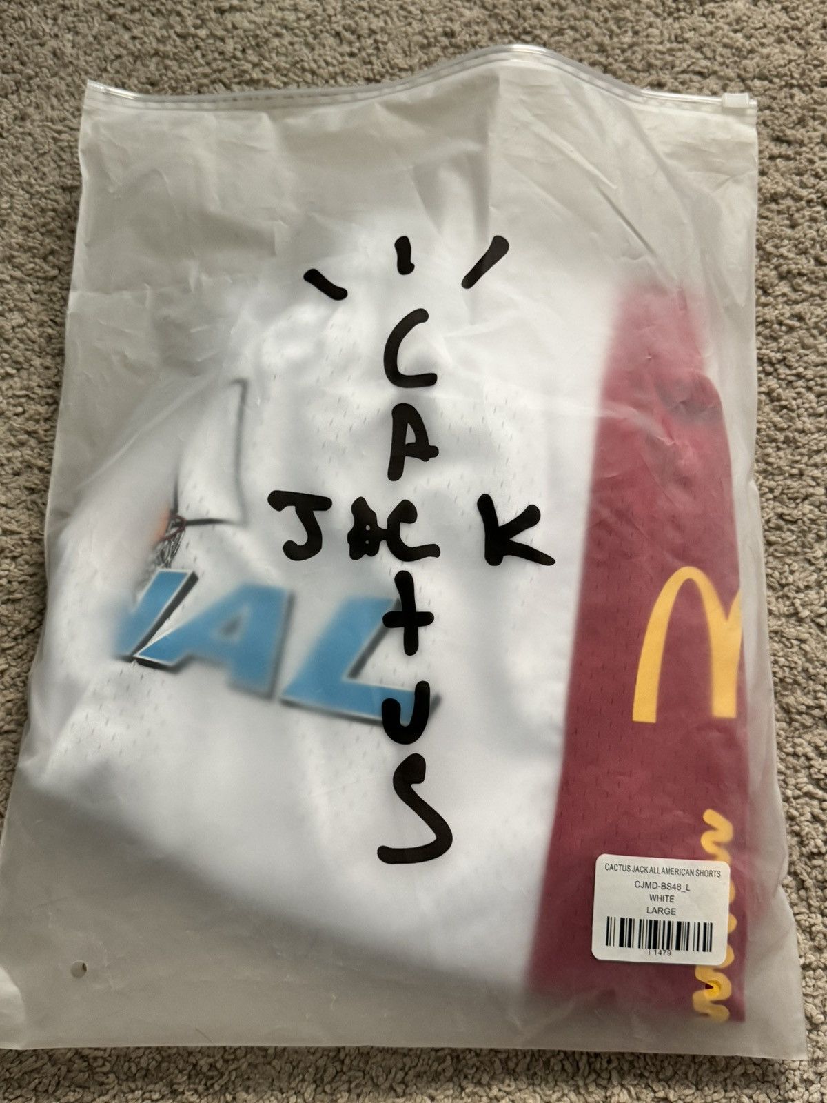 Travis Scott Travis Scott Cactus Jack All American Basketball Shorts Size US 36 / EU 52 - 8 Thumbnail