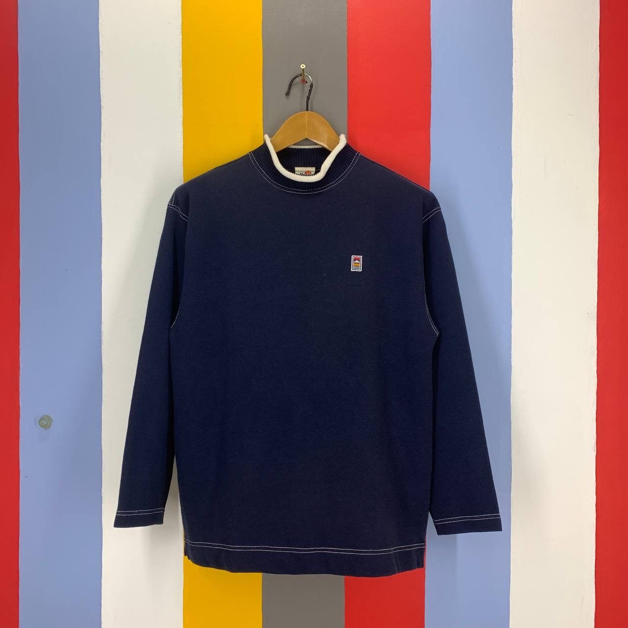 Ellesse ELLESSE SPORTS Turtle Neck Sweatshirt #2344/25 Size US S / EU 44-46 / 1 - 1 Thumbnail