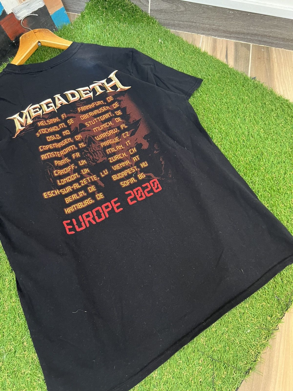 Band Tees × Gildan × Megadeth T-shirt Megadeth 2020 Size US XL / EU 56 / 4 - 11 Thumbnail