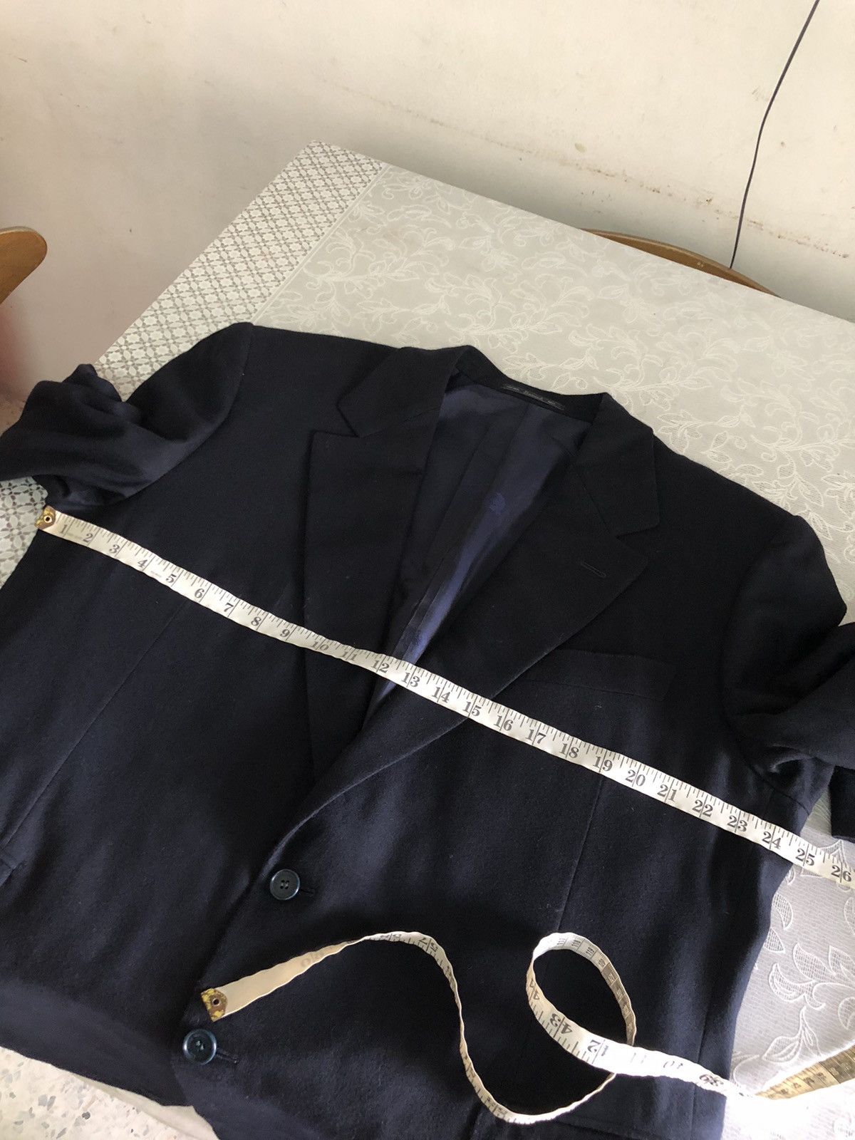 Ermenegildo Zegna Zegna Special Hand Made Baron's Single Breasted Wool Blazer Size US XXL / EU 58 / 5 - 21 Thumbnail