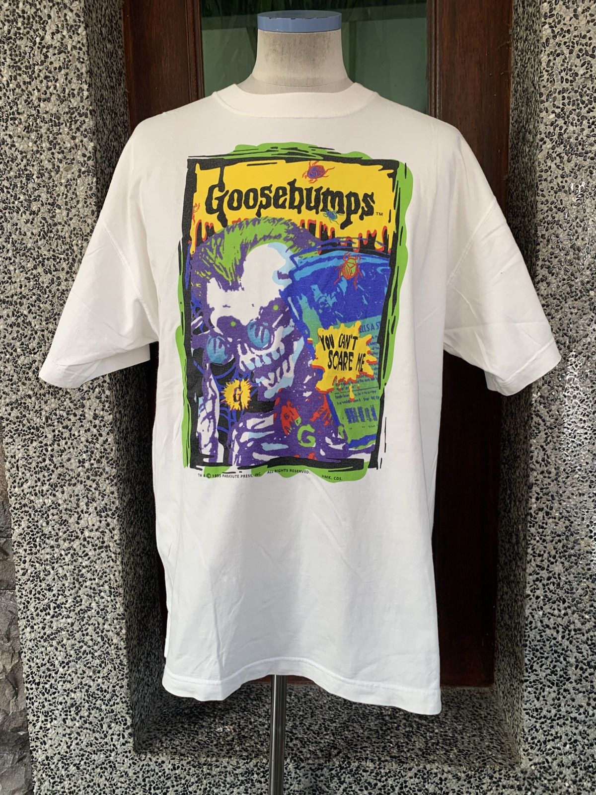 Vintage Vintage 90s Goosebumps Horror Fantasy TV Series T shirt Size US L / EU 52-54 / 3 - 1 Thumbnail