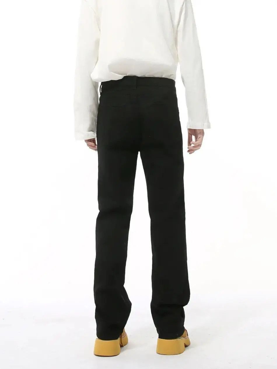 Japanese Brand Retro high street micro trumpet wide leg jeans Size US 30 / EU 46 - 4 Thumbnail