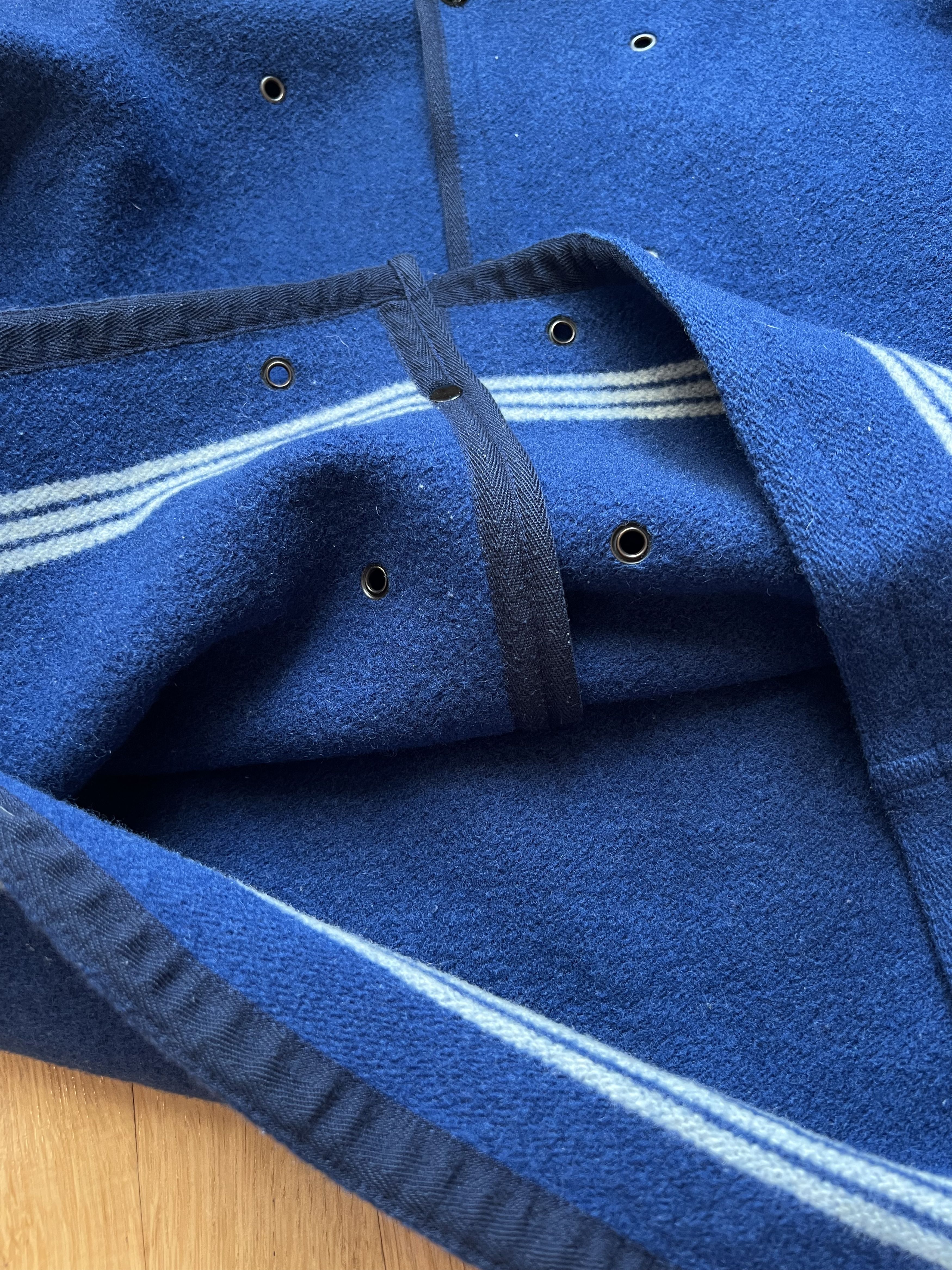 Stone Island Vintage Stone Island Jacket Wool Over Shirt Poncho 90s XXL Size US XXL / EU 58 / 5 - 5 Thumbnail