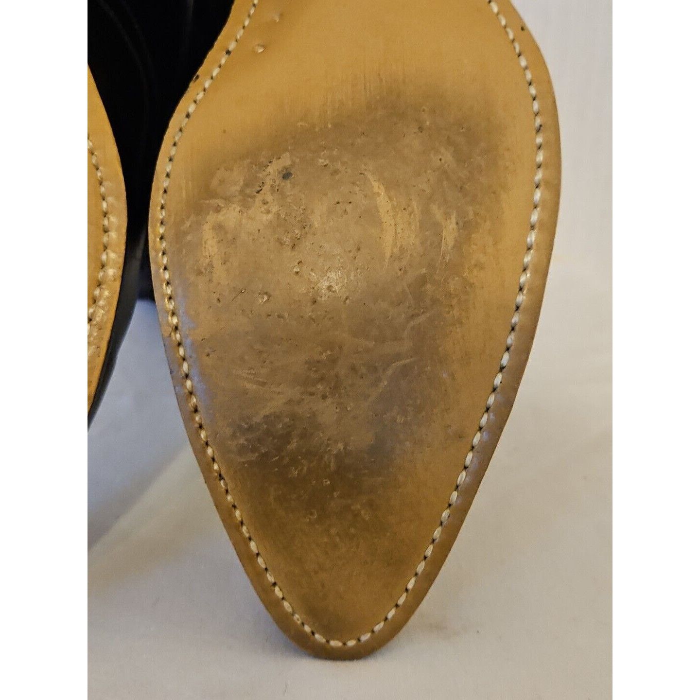 Hanover Hanover Western Boots Mens 9 D Brown Distressed Leather Cowb Size US 9 / EU 42 - 12 Thumbnail