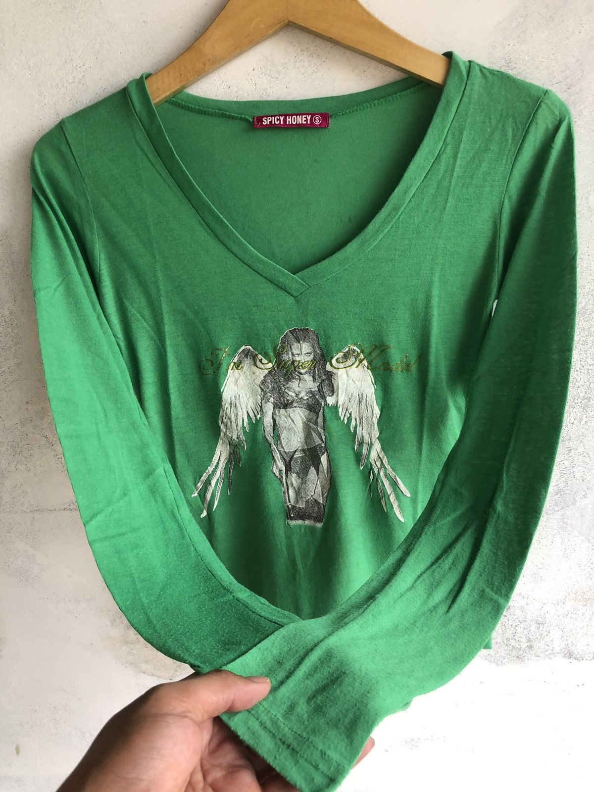 Hysteric Glamour Y2K Gothic Poem Spicy Honey LongSleeve Hysteric Style Size S / US 4 / IT 40 - 2 Thumbnail