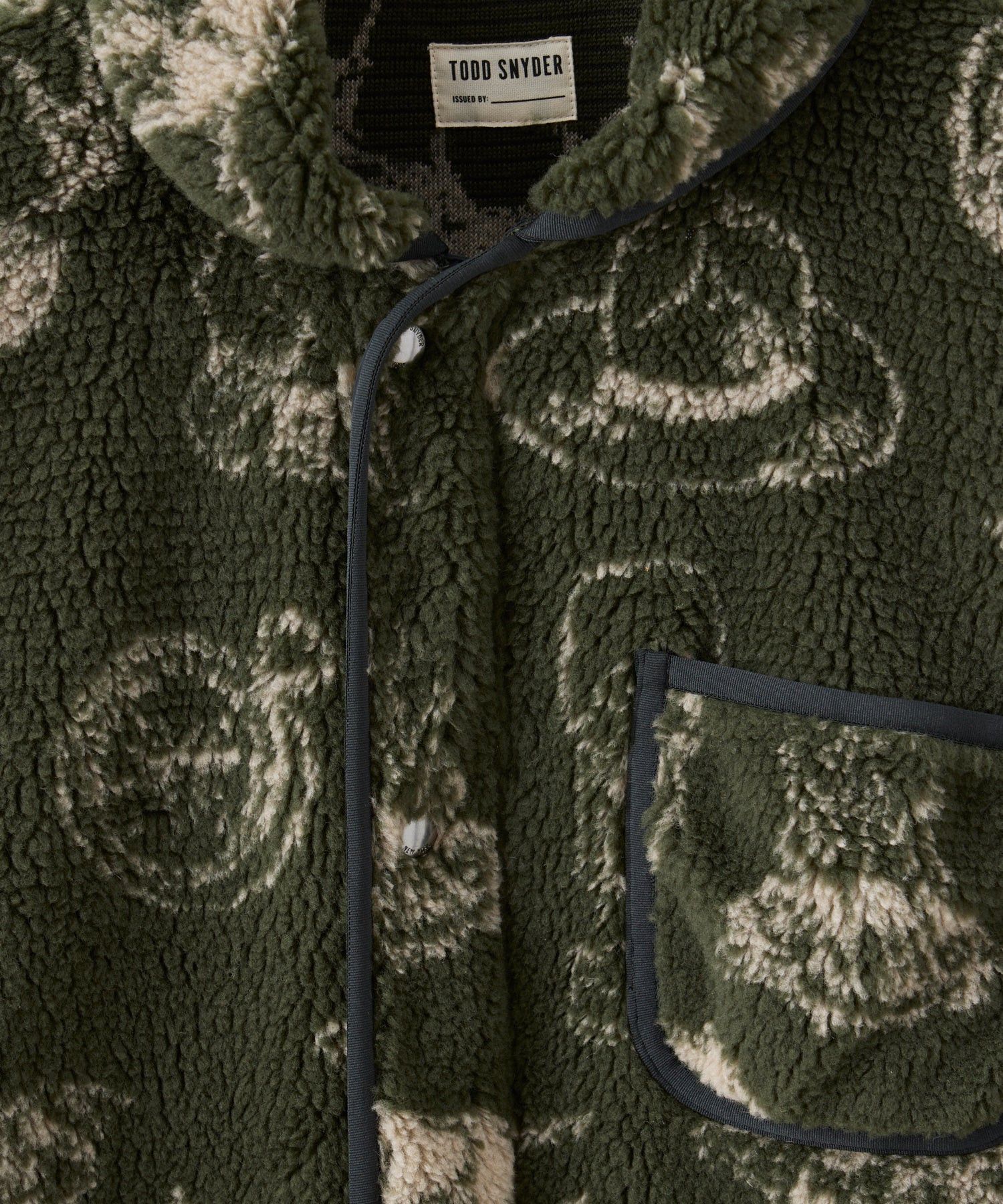 Todd Snyder Todd Snyder Adirondack Fleece Animal Print Chore Jacket Size US L / EU 52-54 / 3 - 4 Thumbnail
