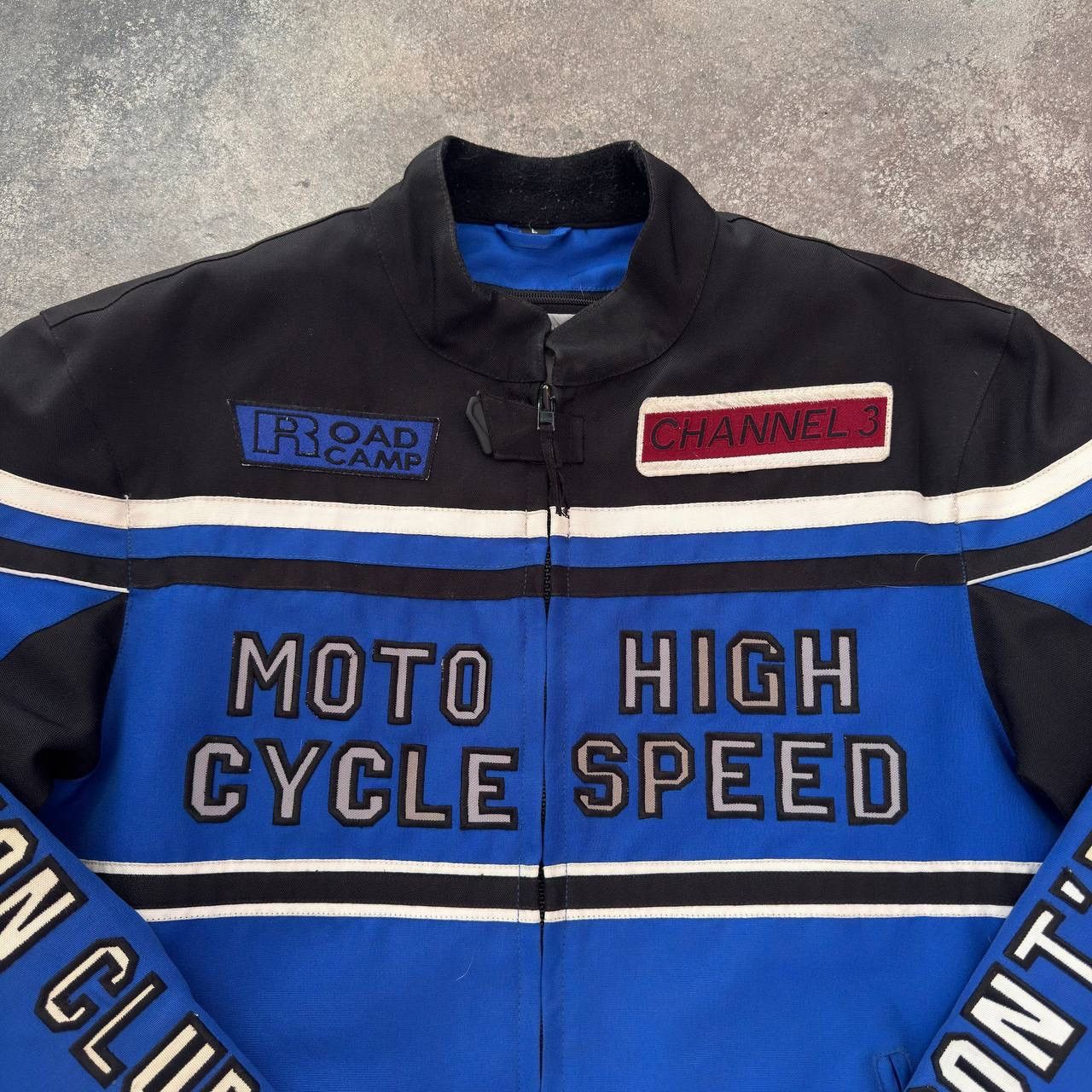 20471120 × Vintage Harley Davidson Style Moto Racing Vintage Y2K Jacket Size US L / EU 52-54 / 3 - 5 Thumbnail