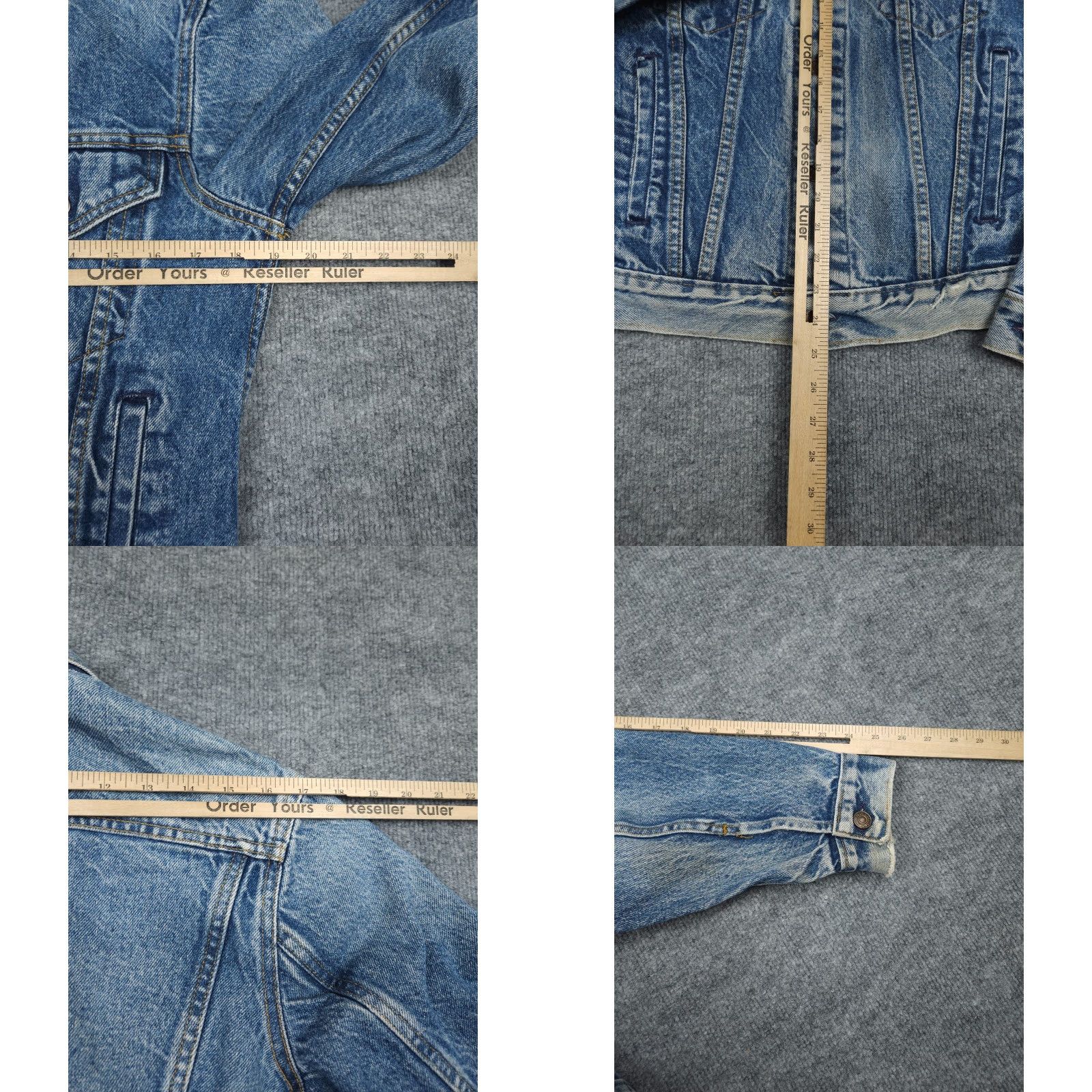 Levi's **VINTAGE Levi's Denim Trucker Jacket Men's 38 Regular Blue USA Made** User: Vintage Levi's Denim Trucker Jacket Men's 38 Regular Blue USA Made Size US XXS / EU 40 - 8 Thumbnail