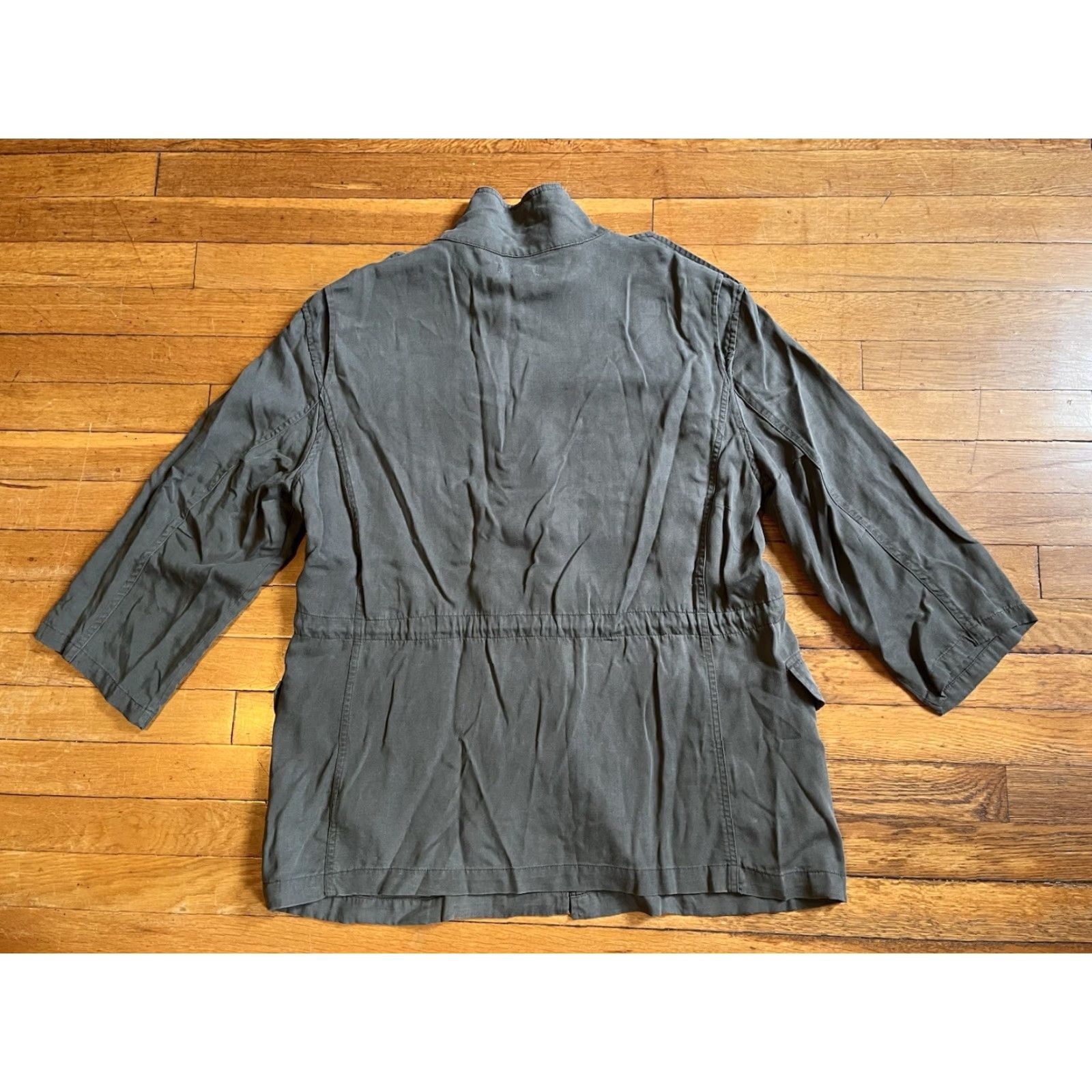 DL1961 DL1961 Beekman Military Jacket Women’s Large Green Jacket Women’s Large Green DL1961 Beekman Military Jacket Size L / US 10 / IT 46 - 7 Thumbnail
