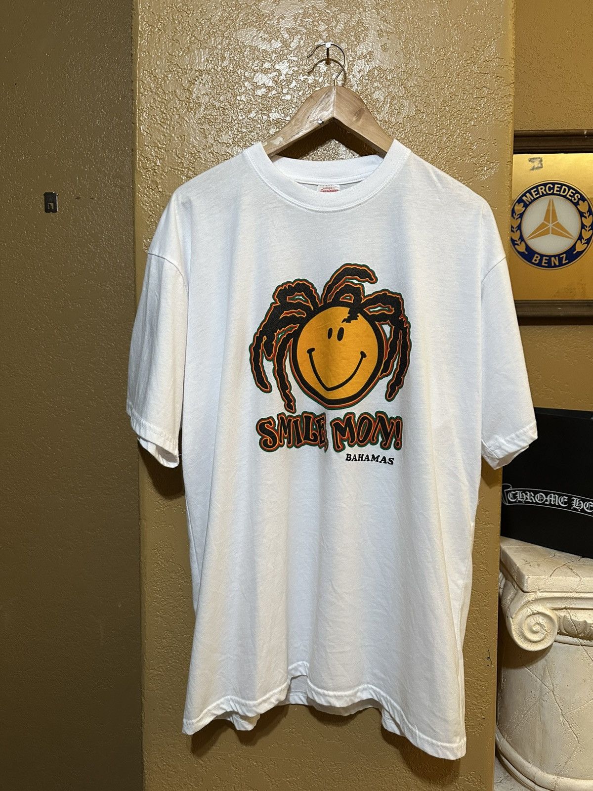 Japanese Brand × Vintage vintage Smile Mon Rasta Bahamas t shirt Size US XL / EU 56 / 4 - 1 Thumbnail