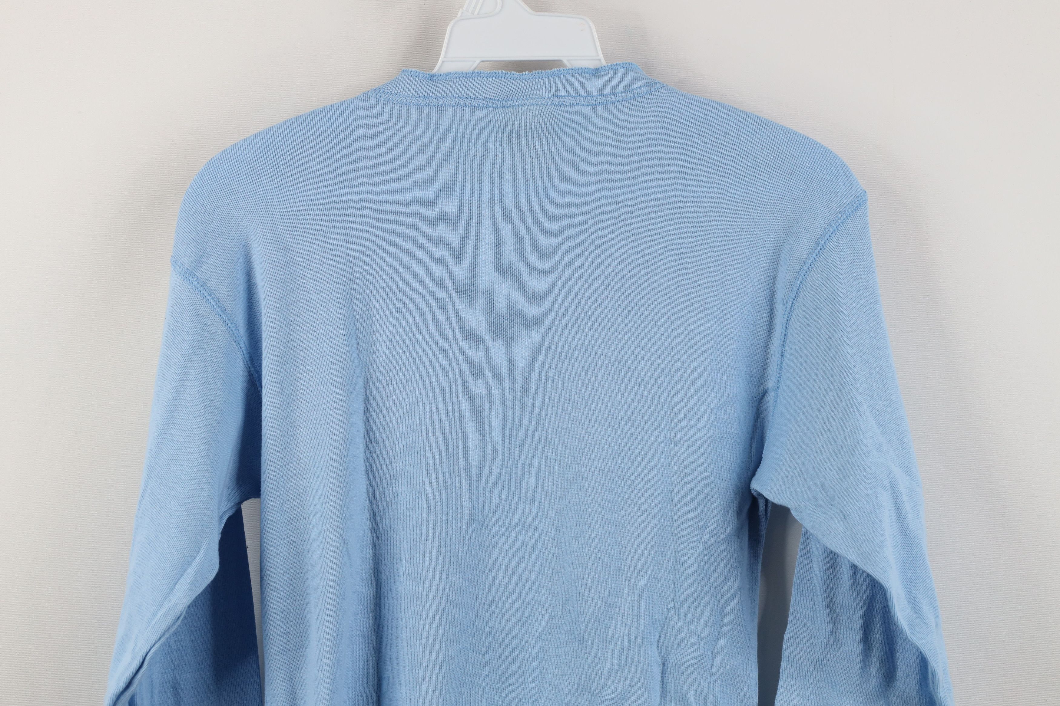 Vintage Vintage 80s 90s Streetwear Ribbed Knit Henley T-Shirt USA Size US M / EU 48-50 / 2 - 11 Thumbnail