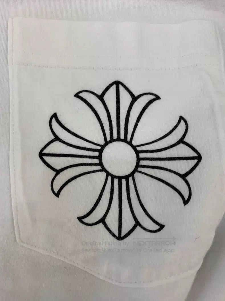 Chrome Hearts CHROME HEARTS Size M White short-sleeve shirt Size US M / EU 48-50 / 2 - 4 Thumbnail