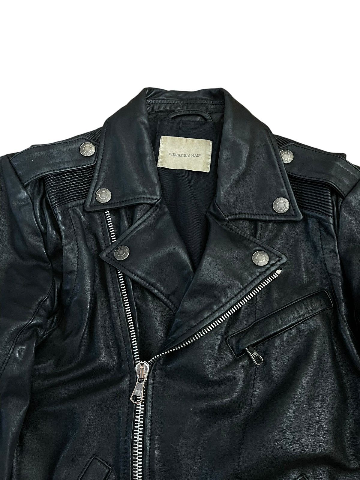 Balmain Balmain biker leather jacket Size US S / EU 44-46 / 1 - 3 Thumbnail