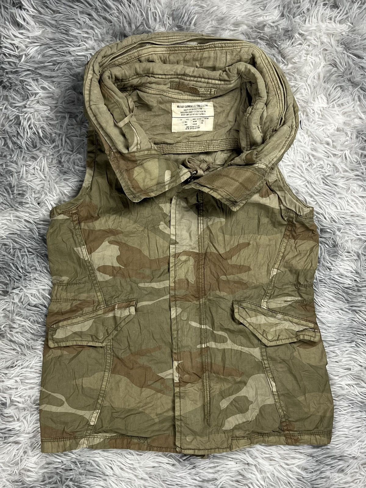 Vintage Vintage Military Garments of four seasons Vest Size S / US 4 / IT 40 - 2 Thumbnail