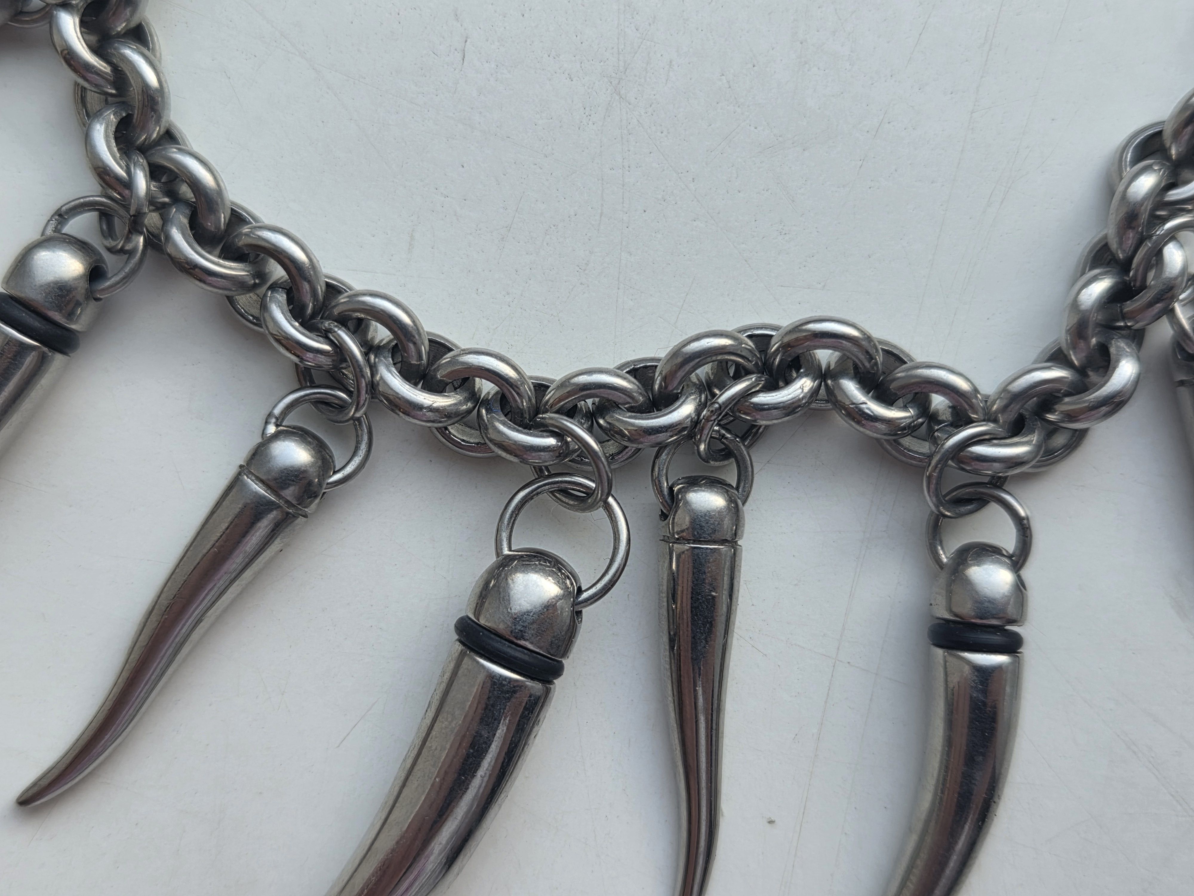 Dolce & Gabbana Dolce & Gabbana fangs necklace Size ONE SIZE - 6 Thumbnail