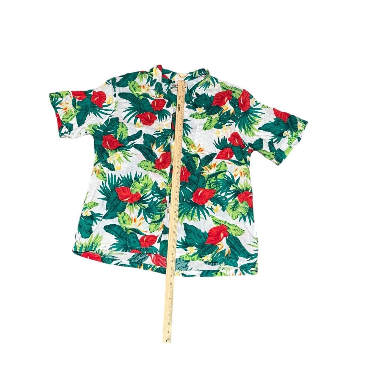 Paradise Found Vintage 1990s Paradise Found Hawaiian Shirt – Men’s XL Size US XL / EU 56 / 4 - 9 Thumbnail