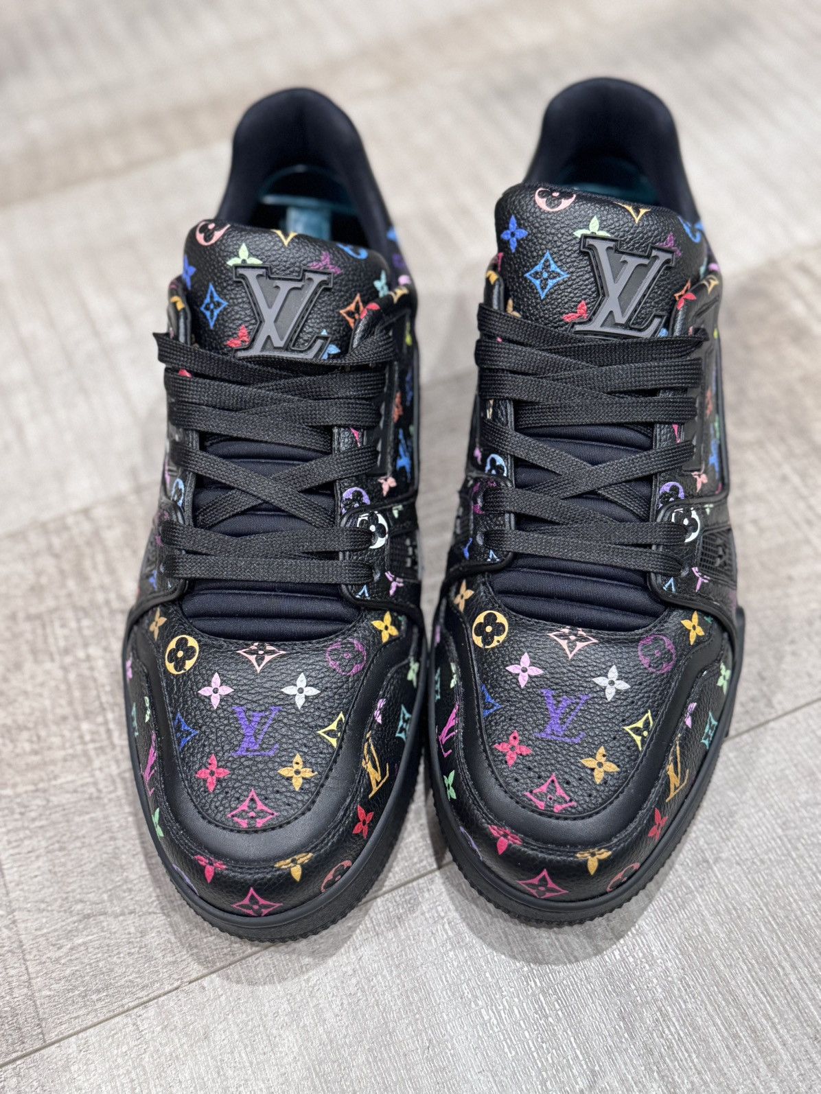 Louis Vuitton LV x TM LV Trainer Sneaker Size US 7 / EU 40 - 3 Thumbnail