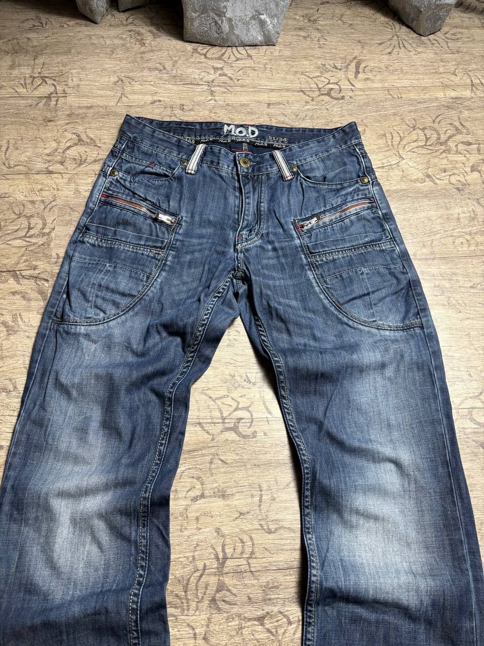 Japanese Brand M.O.D Combat VTG LGB IfSixWasNine vibe! Japan Jeans Size US 31 - 6 Thumbnail